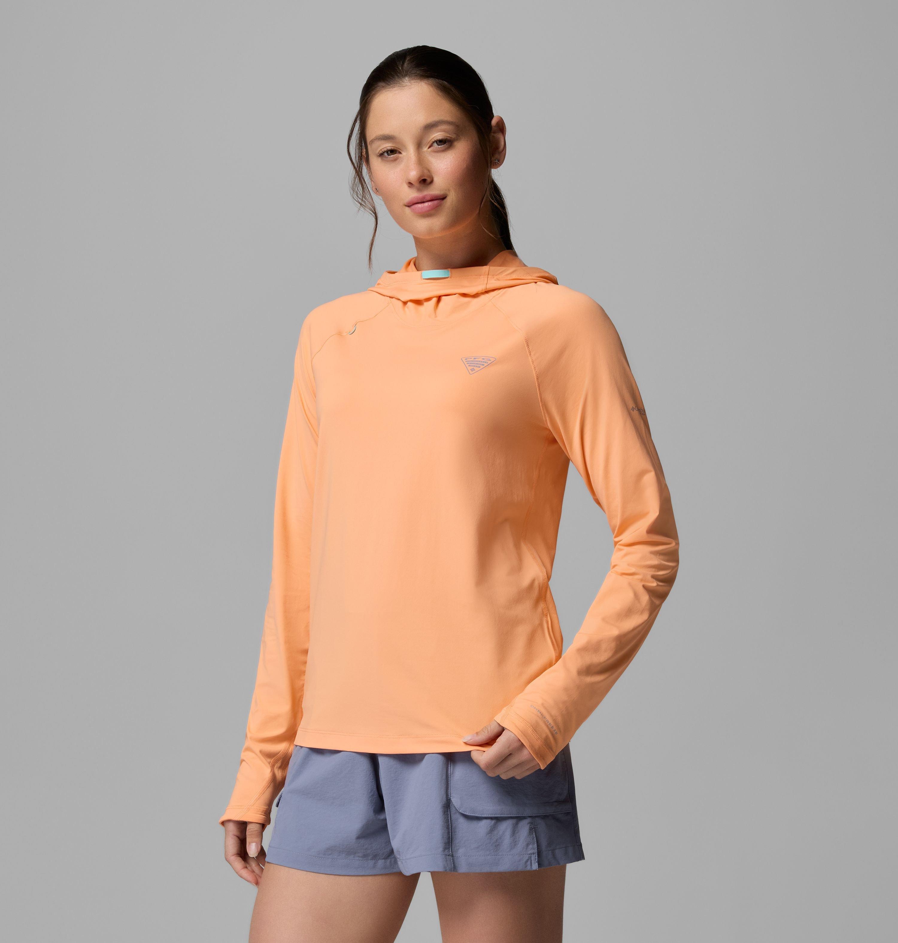 Femme Chandail à capuchon de soleil PFG Wild Cast 4