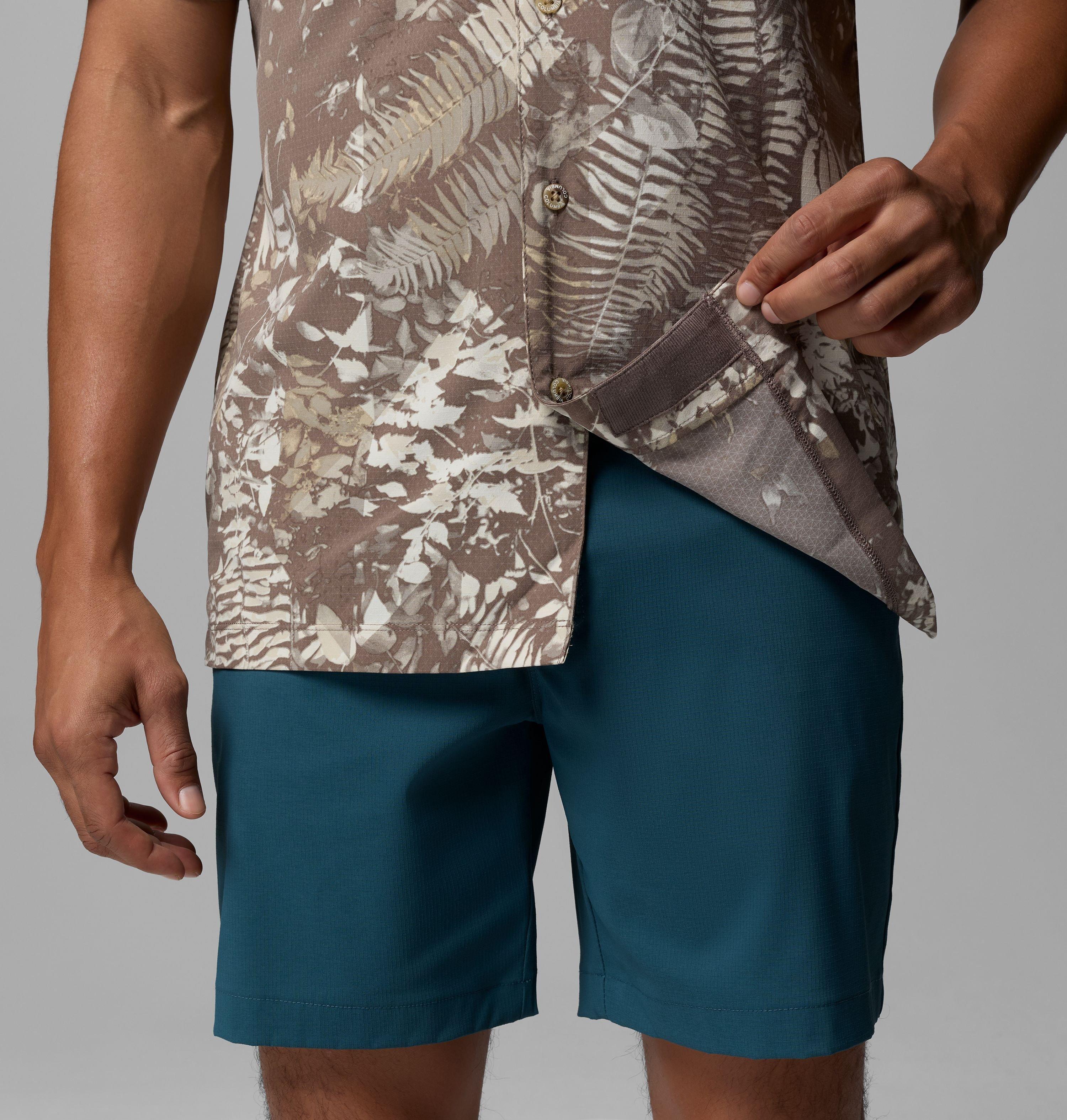 Men's Tech Trail™ Utility Printed Woven Short Sleeve Shirt | 254 | XL 6