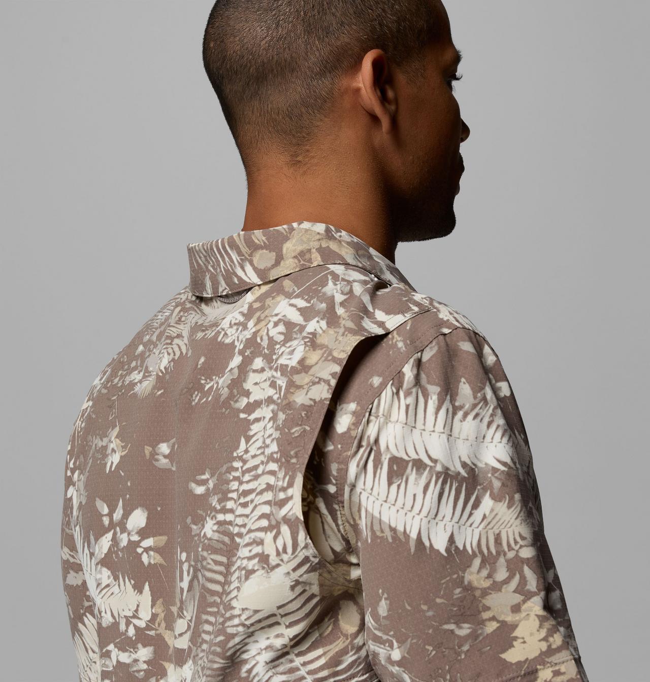 Men's Tech Trail™ Utility Printed Woven Short Sleeve Shirt | 254 | L 7