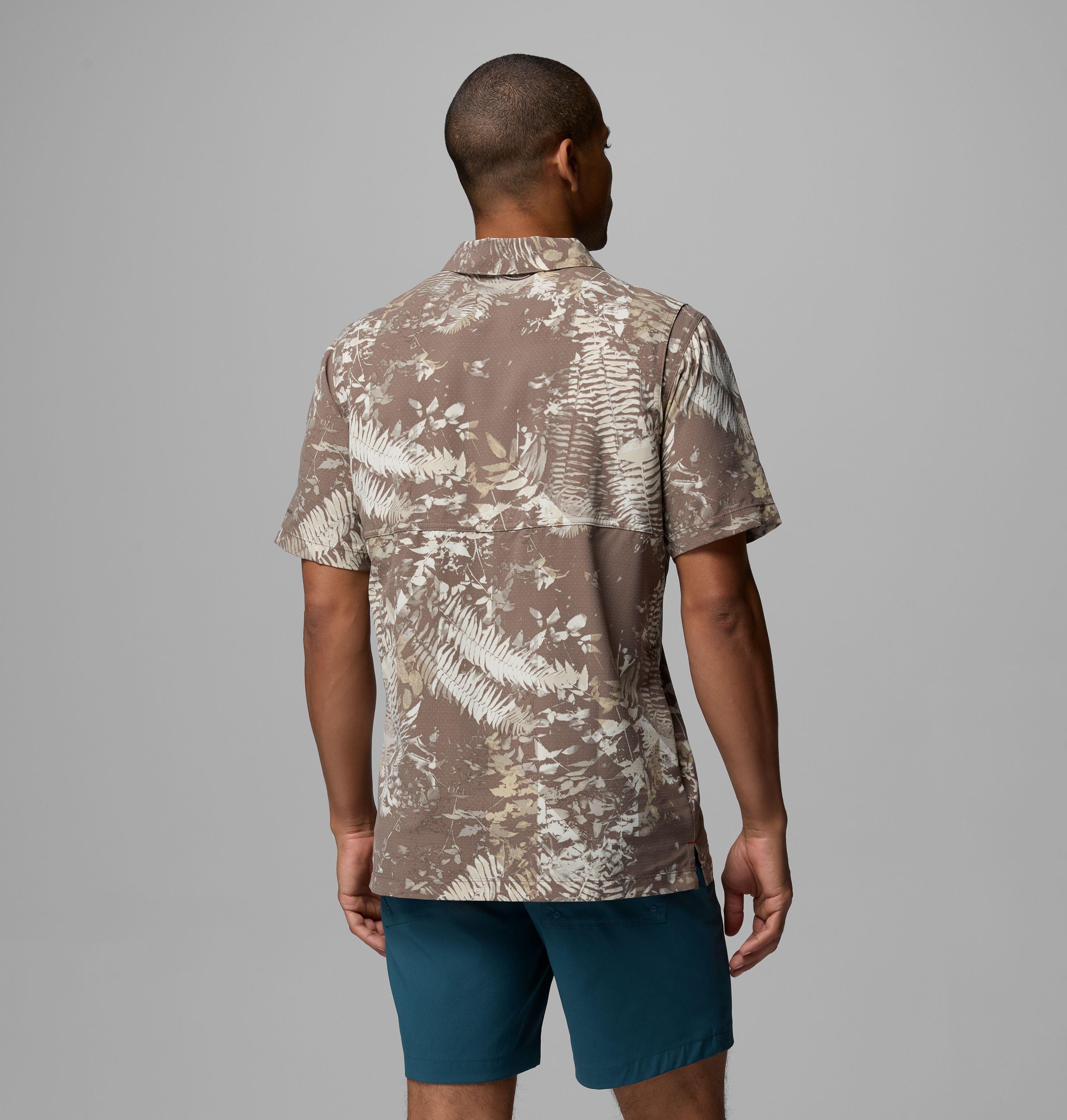 Men's Tech Trail™ Utility Printed Woven Short Sleeve Shirt | 254 | XL 3