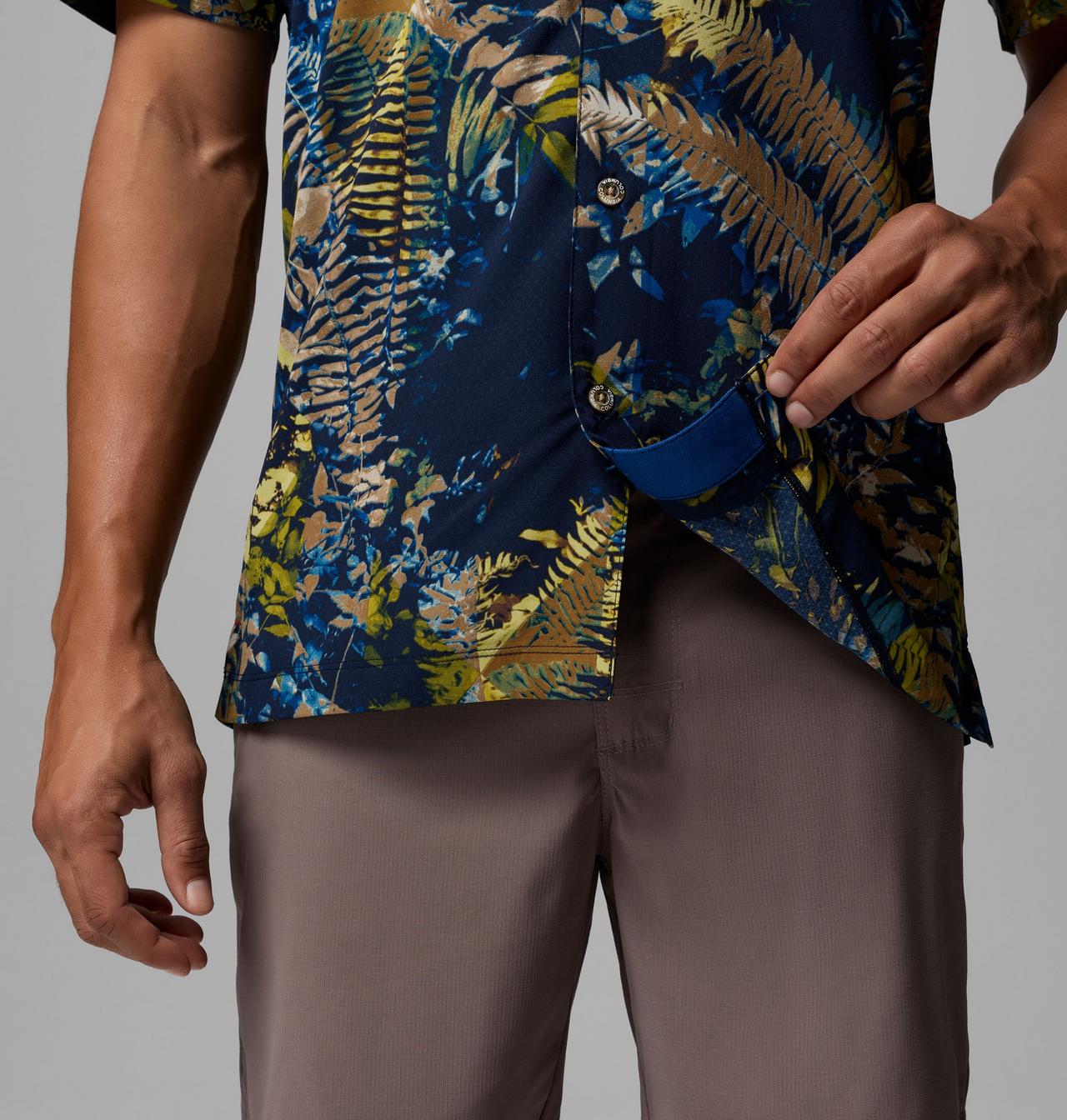 Men's Tech Trail™ Utility Printed Woven Short Sleeve Shirt | 433 | XL 6