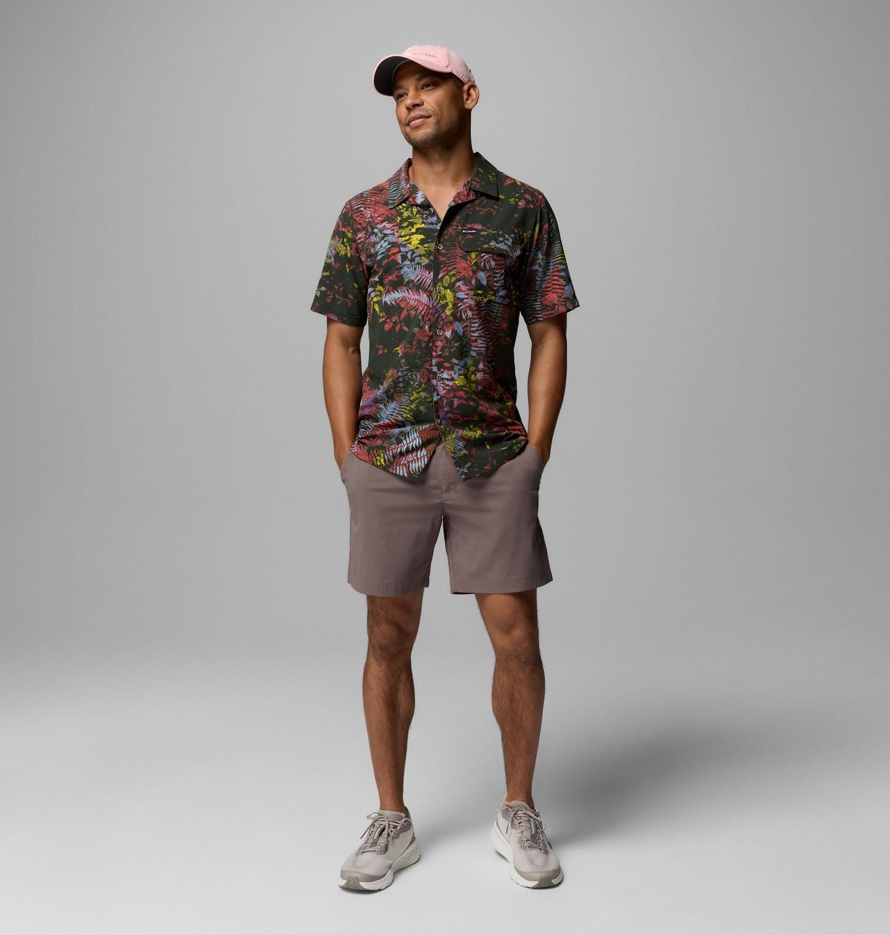 Men's Tech Trail™ Utility Printed Woven Short Sleeve Shirt 2