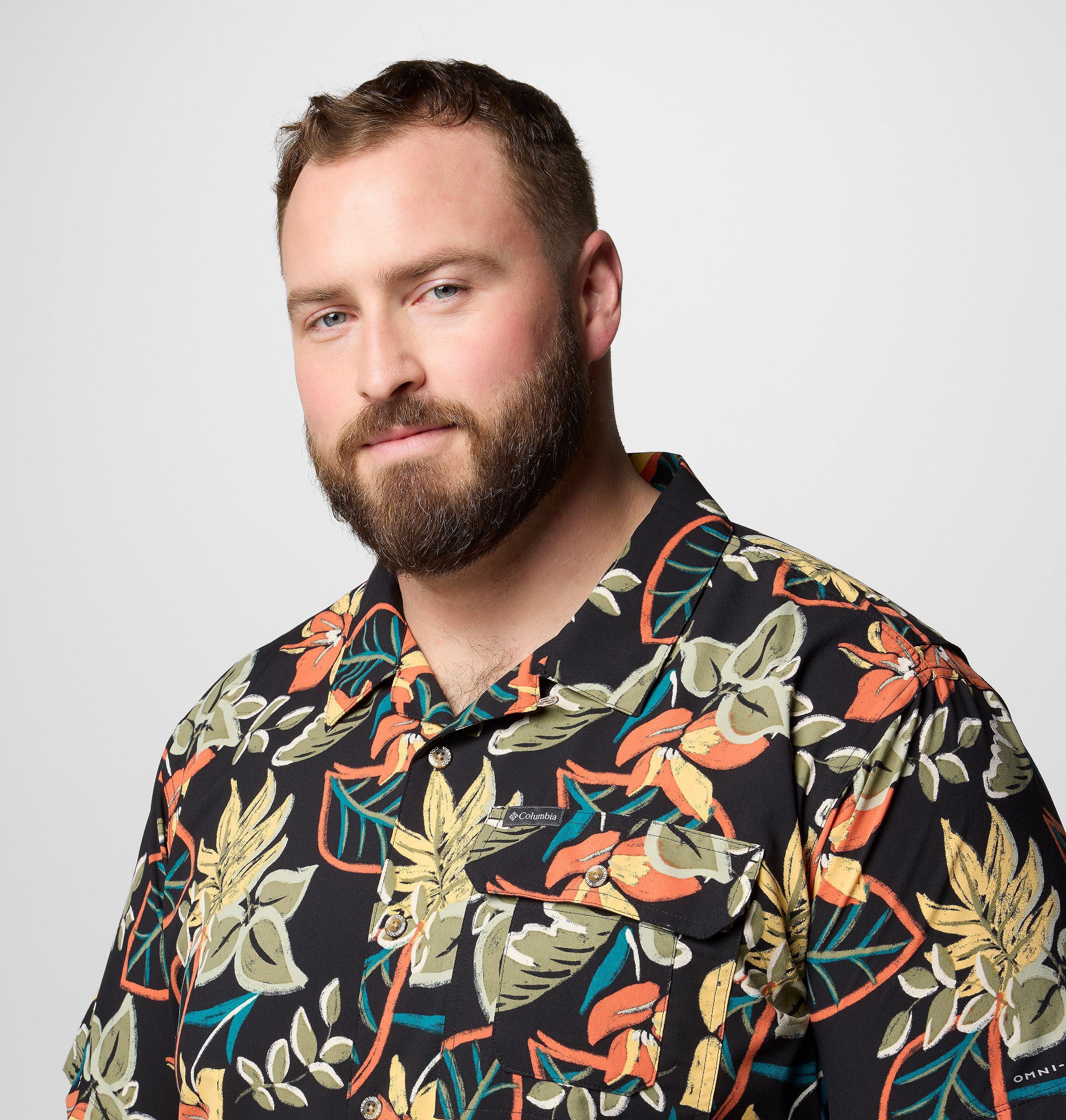 Men's Tech Trail Utility Printed Woven Short Sleeve Shirt - Big 5