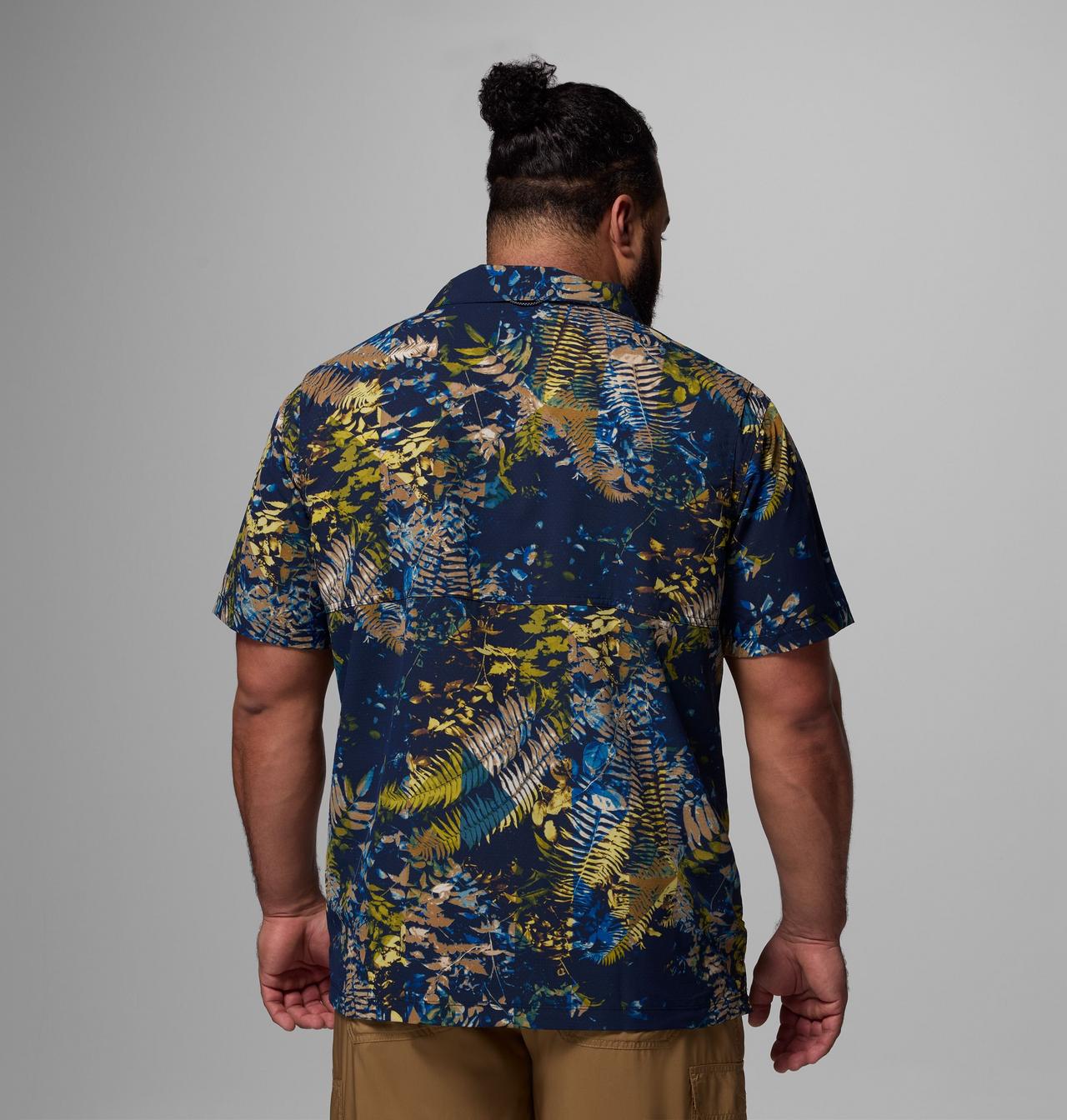 Men's Tech Trail™ Utility Printed Woven Short Sleeve Shirt - Big 3