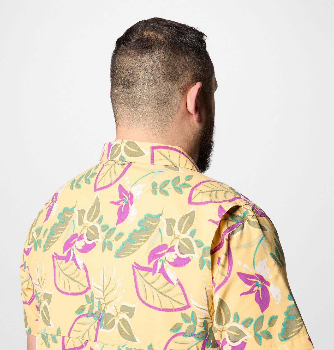 Men's Tech Trail™ Utility Printed Woven Short Sleeve Shirt - Big 6