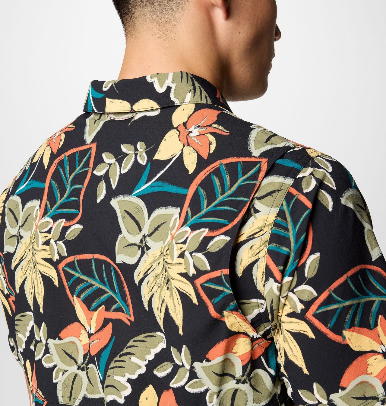 Men's Tech Trail™ Utility Printed Woven Short Sleeve Shirt - Tall | 010 | XLT 6