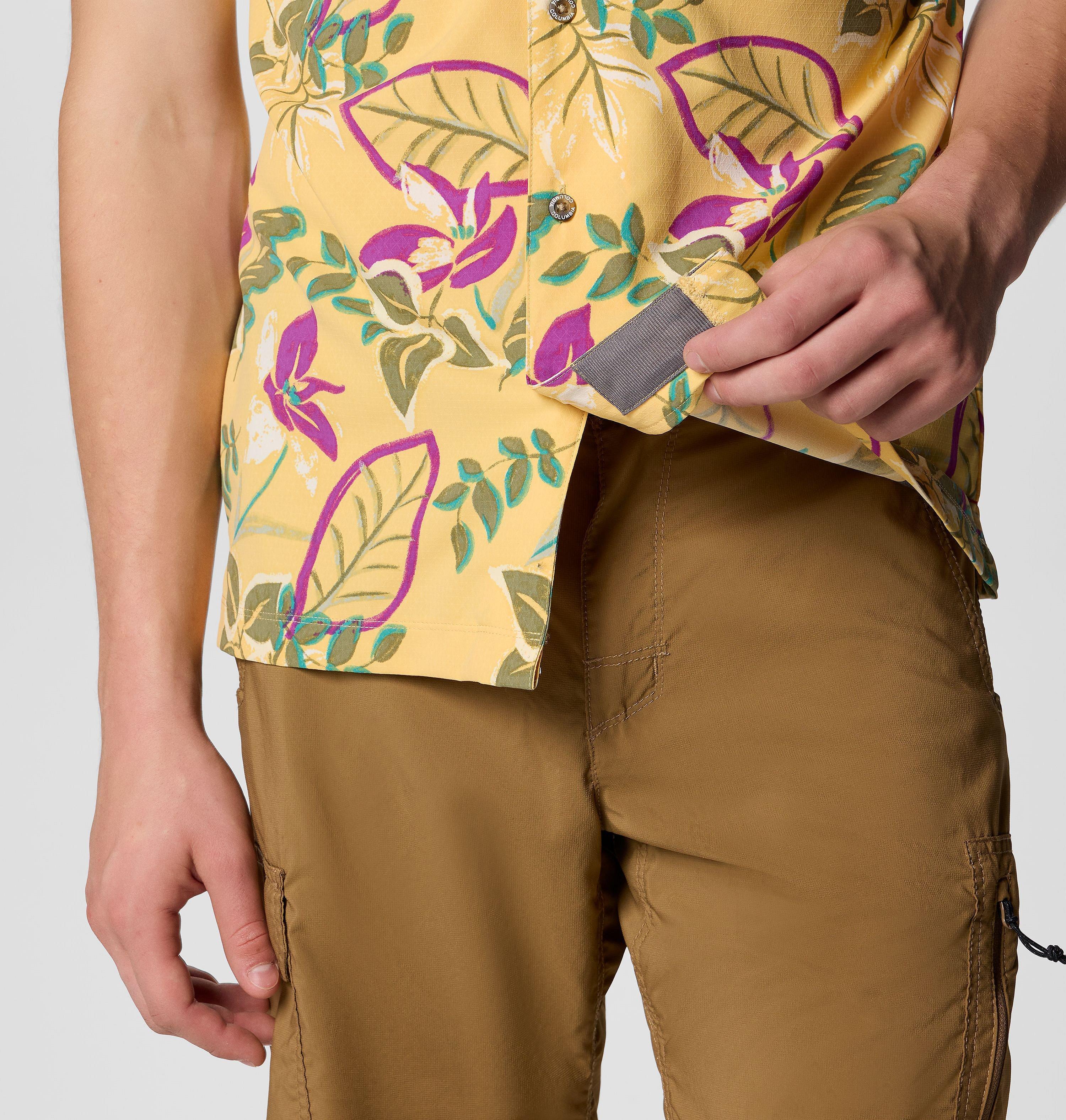 Men's Tech Trail Utility Printed Woven Short Sleeve Shirt - Tall 8