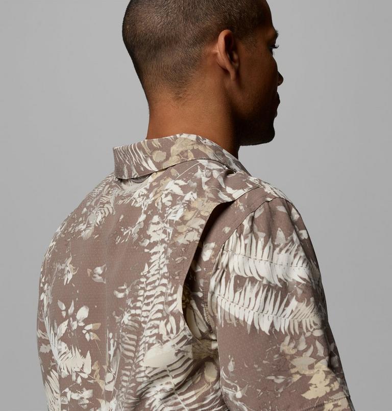 Camisa de manga corta con estampado Tech Trail Utility para hombre, Color: Iron, Geofern, image 7
