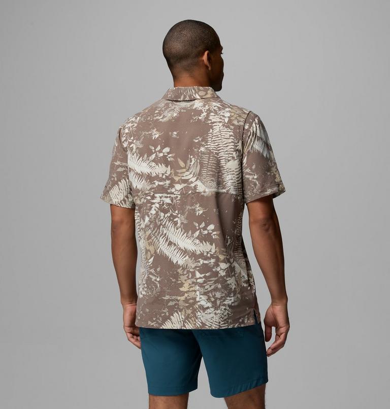 Camisa de manga corta con estampado Tech Trail Utility para hombre, Color: Iron, Geofern, image 3
