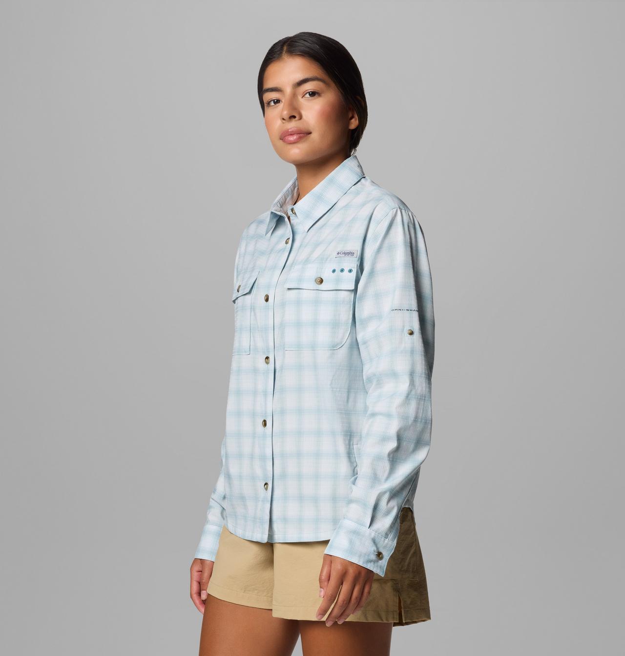 Women's PFG Wild Cast™ Performance Yarn Dye Long Sleeve Shirt 3