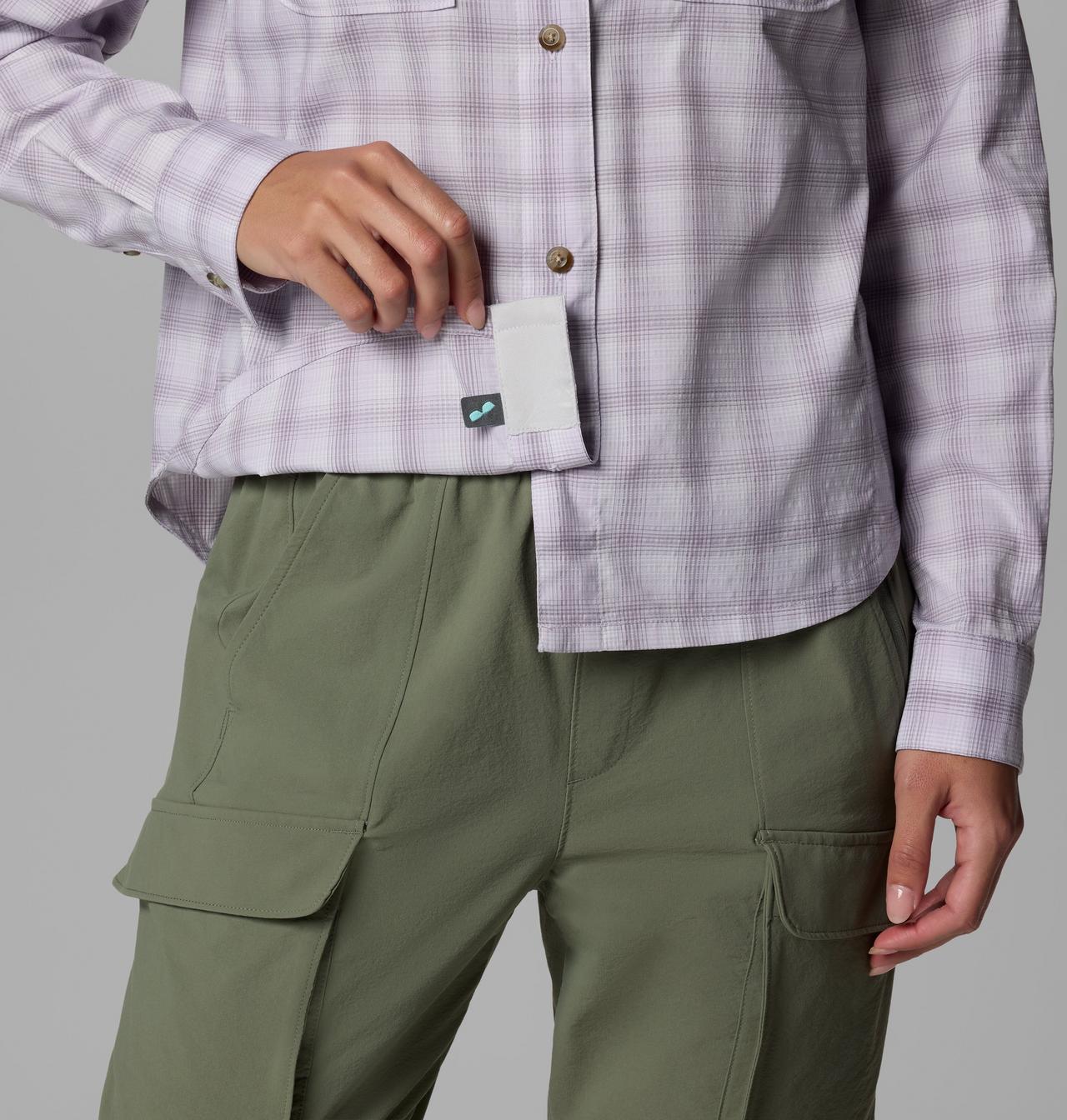 Women's PFG Wild Cast™ Performance Yarn Dye Long Sleeve Shirt | 551 | L 6
