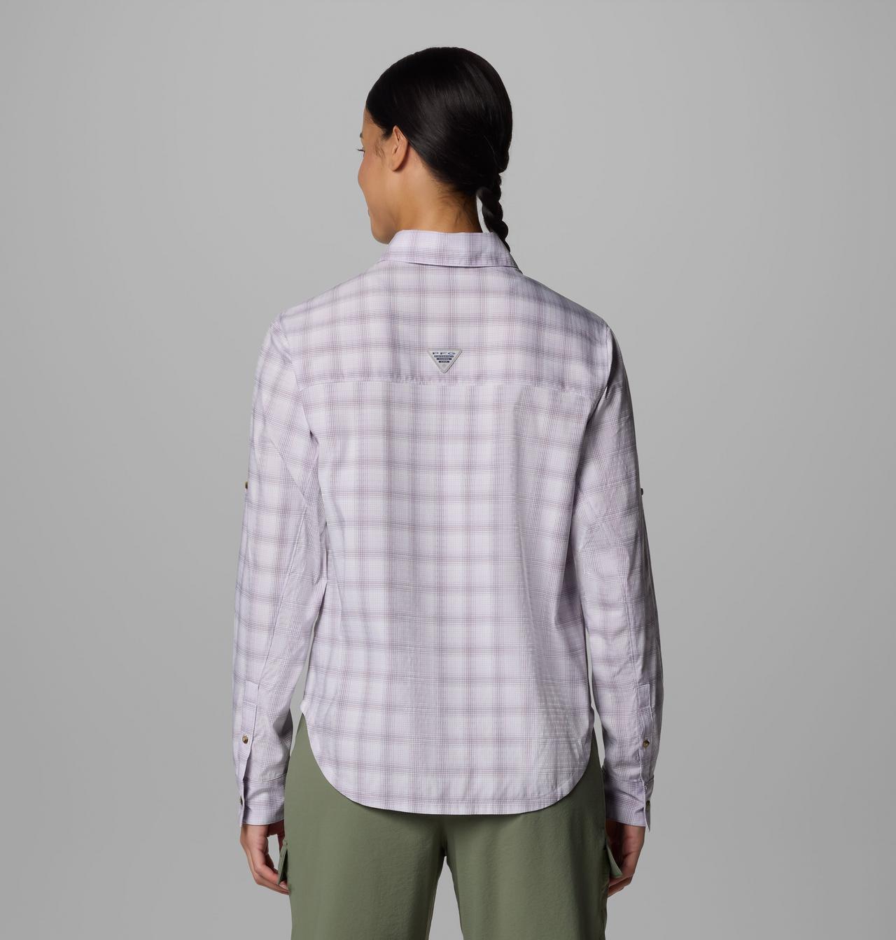 Women's PFG Wild Cast™ Performance Yarn Dye Long Sleeve Shirt | 551 | L 2