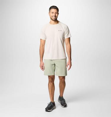 Men's Alpine Chill Pro Short Sleeve Crew Shirt, Color: Dark Stone, image 2