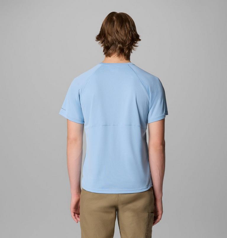 Men's Alpine Chill Pro Technical T-Shirt, Color: Ripple Blue, image 3