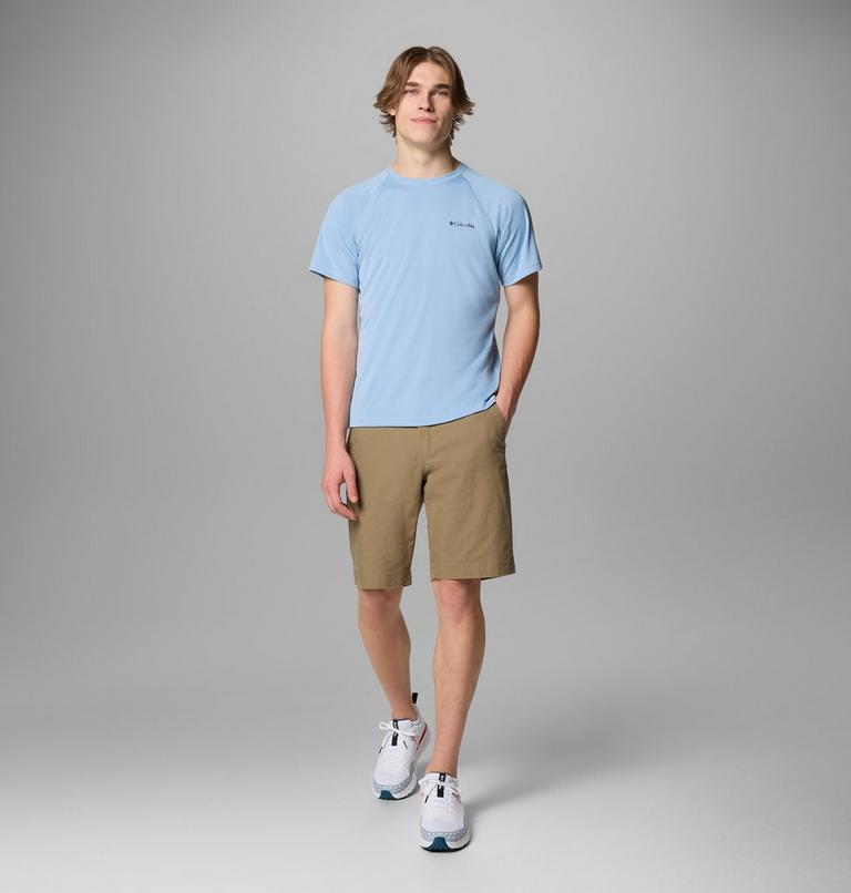 Men's Alpine Chill Pro Technical T-Shirt, Color: Ripple Blue, image 2