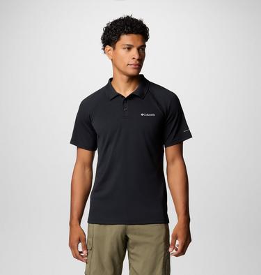 Men's Alpine Chill Pro Technical Polo, Color: Black, image 1