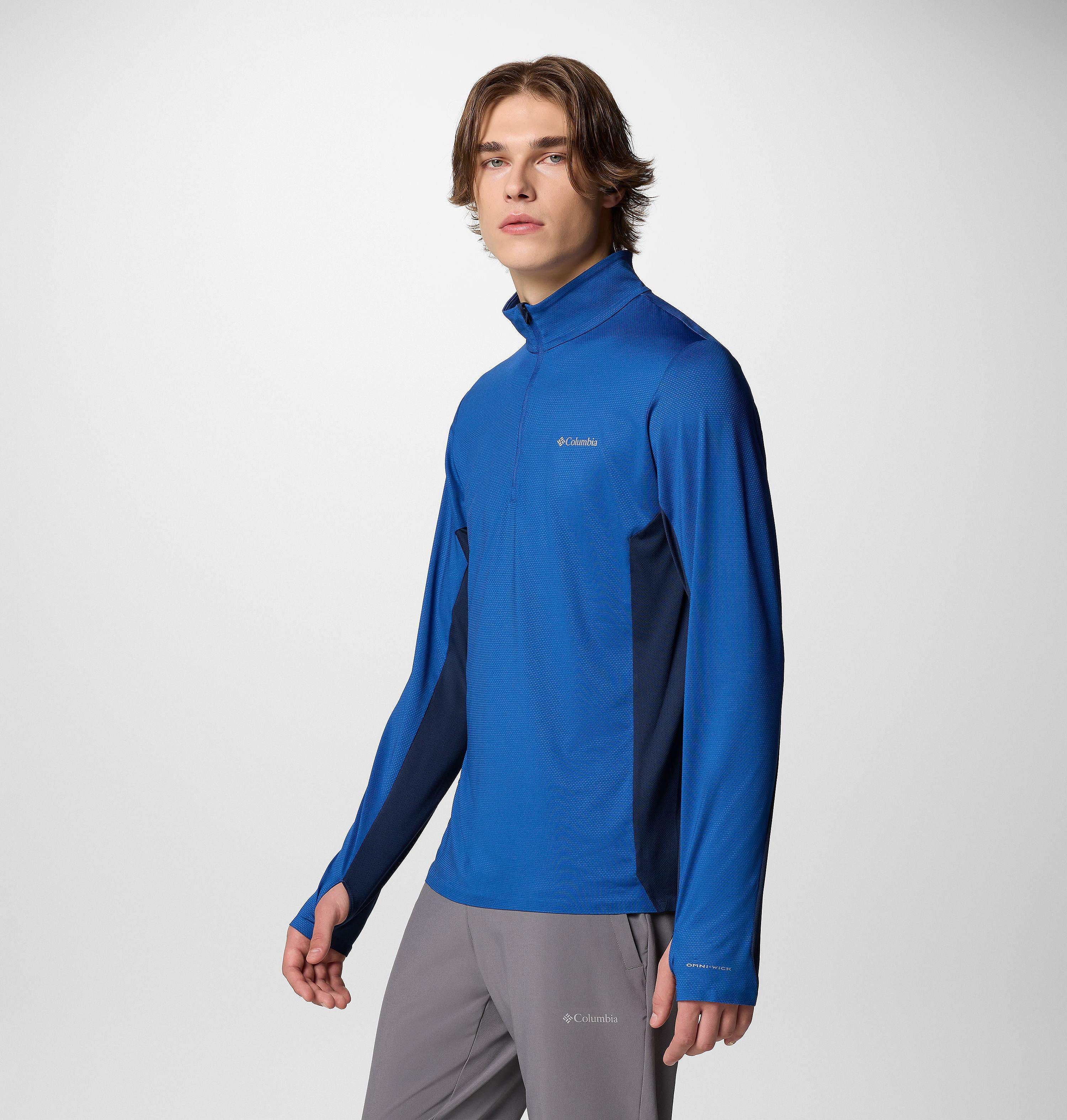 Men's Three Pitch Half Zip Shirt 4