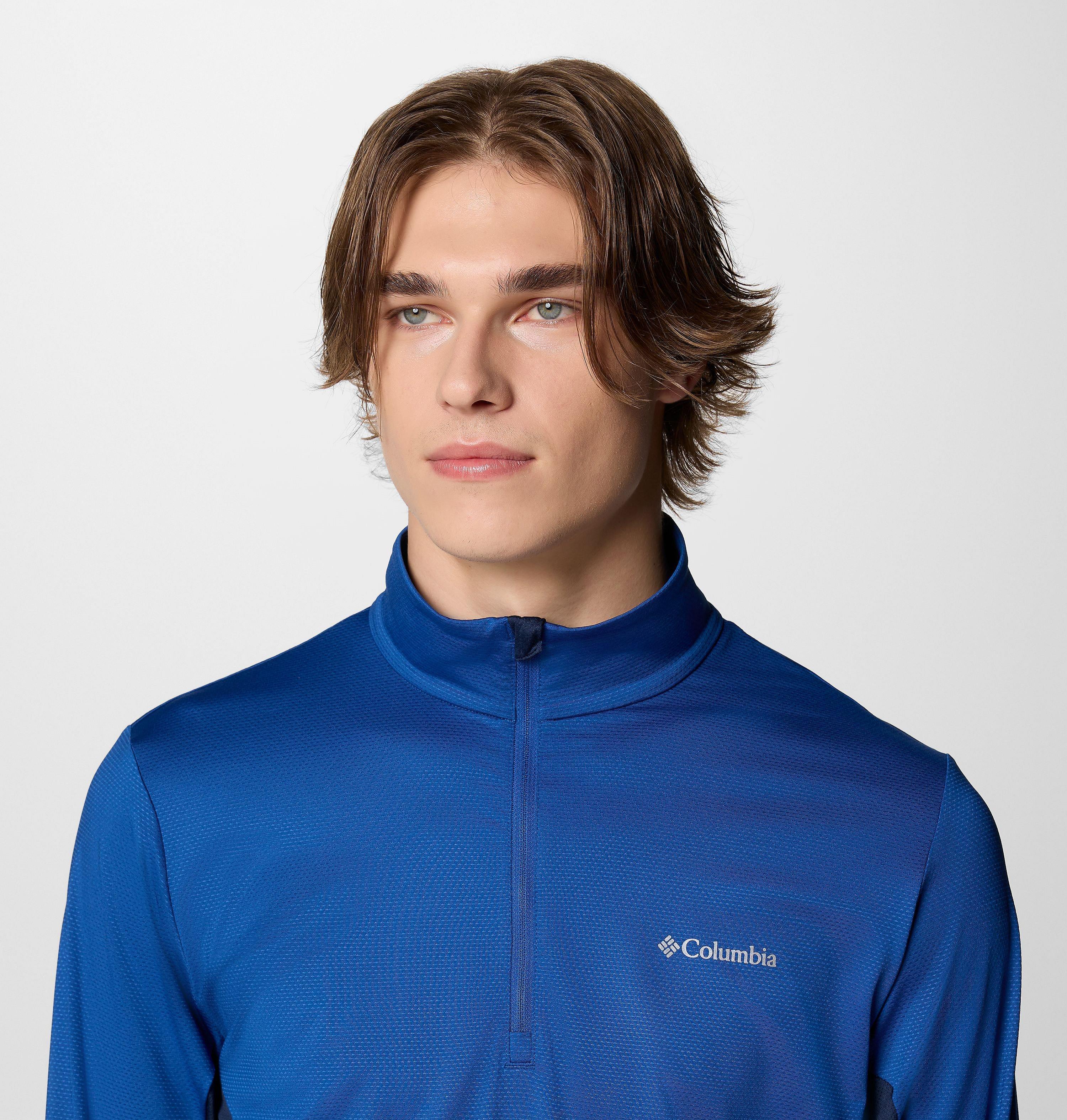 Men's Three Pitch Half Zip Shirt 5