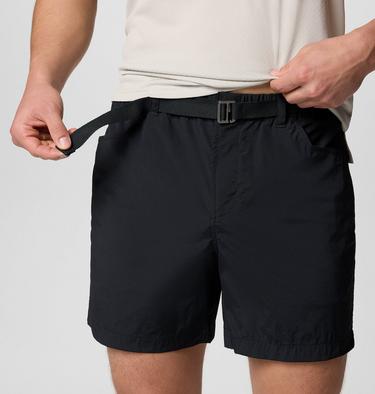 Men's Sharpe Canyon Hiking Shorts, Color: Black, image 4