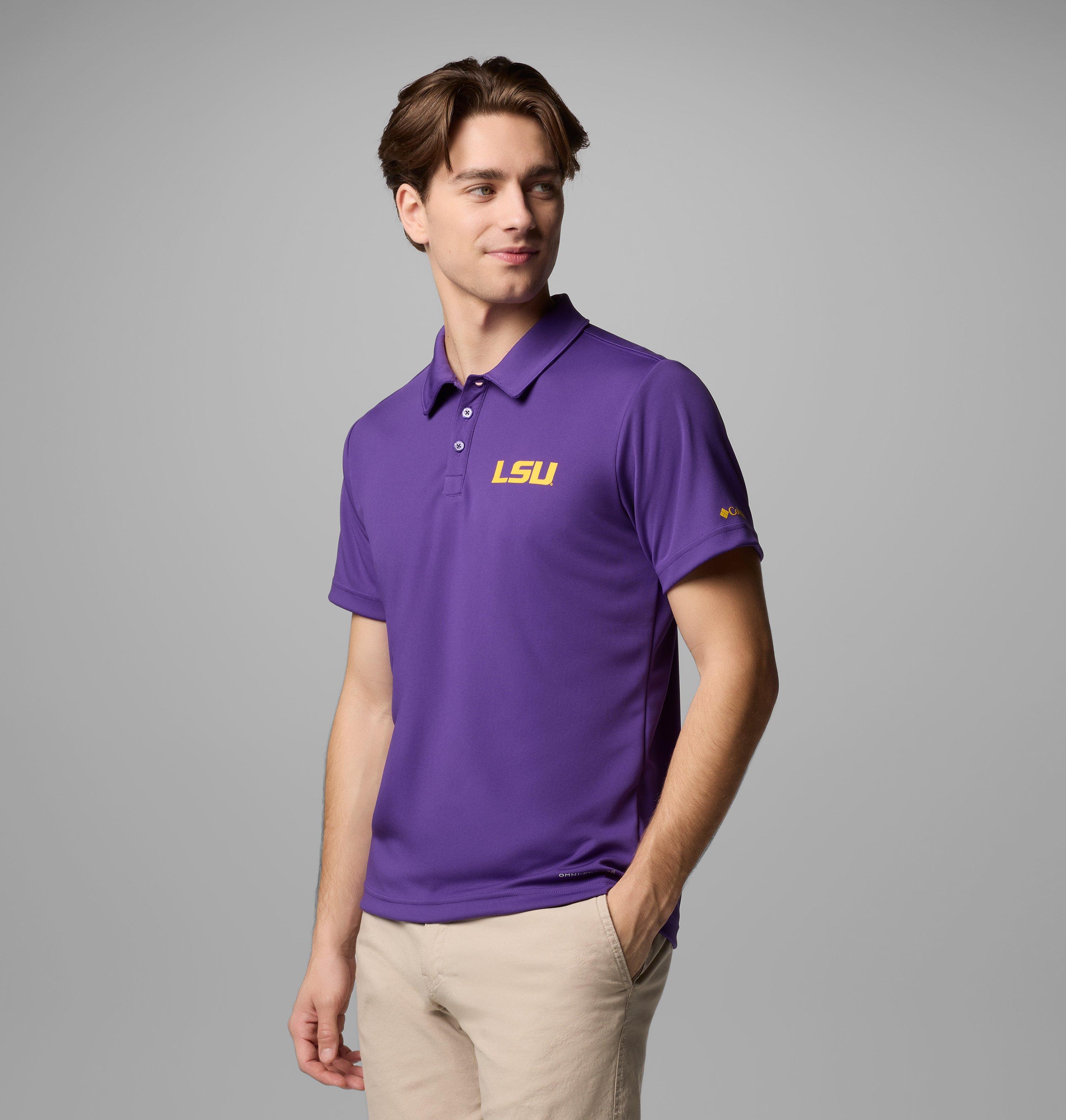 Men's Collegiate Fair Catch Polo - LSU 3