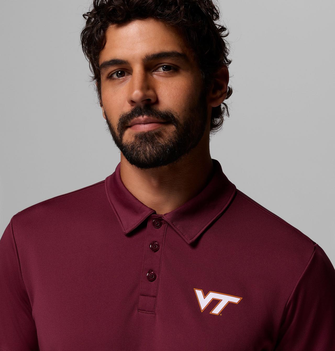 Men's Collegiate Fair Catch™ Polo - Virginia Tech 5