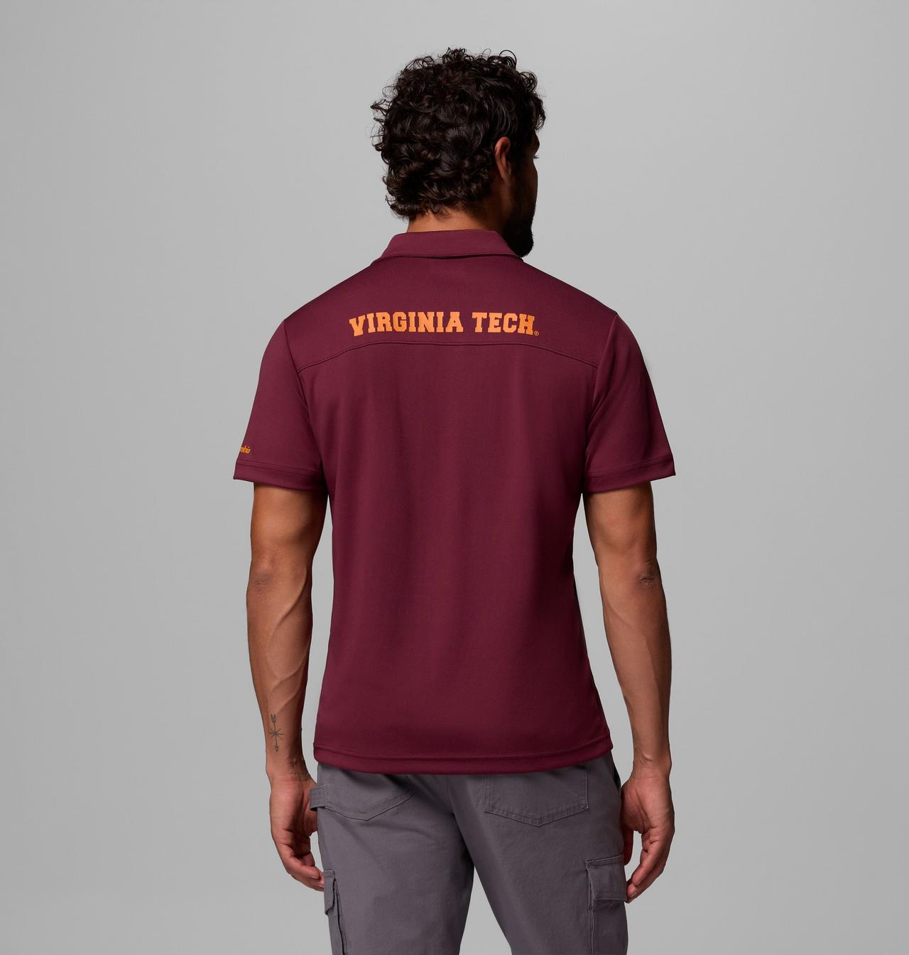 Men's Collegiate Fair Catch™ Polo - Virginia Tech 3