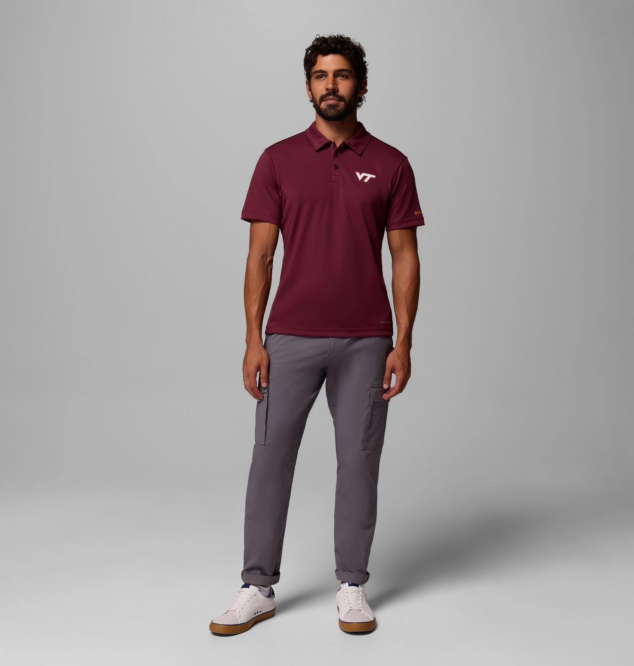 Men's Collegiate Fair Catch™ Polo - Virginia Tech 2