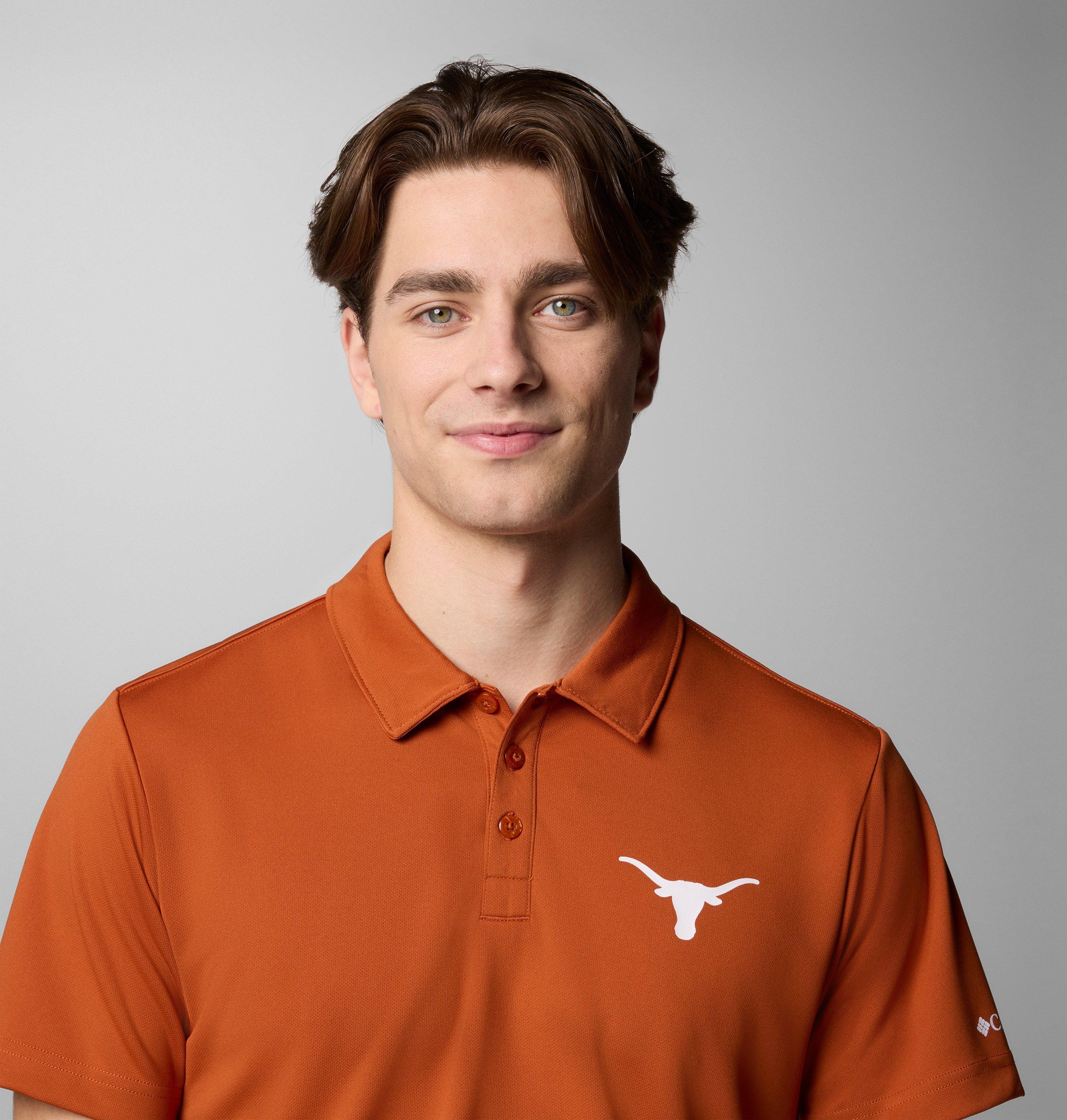 Men's Collegiate Fair Catch Polo - Texas 4