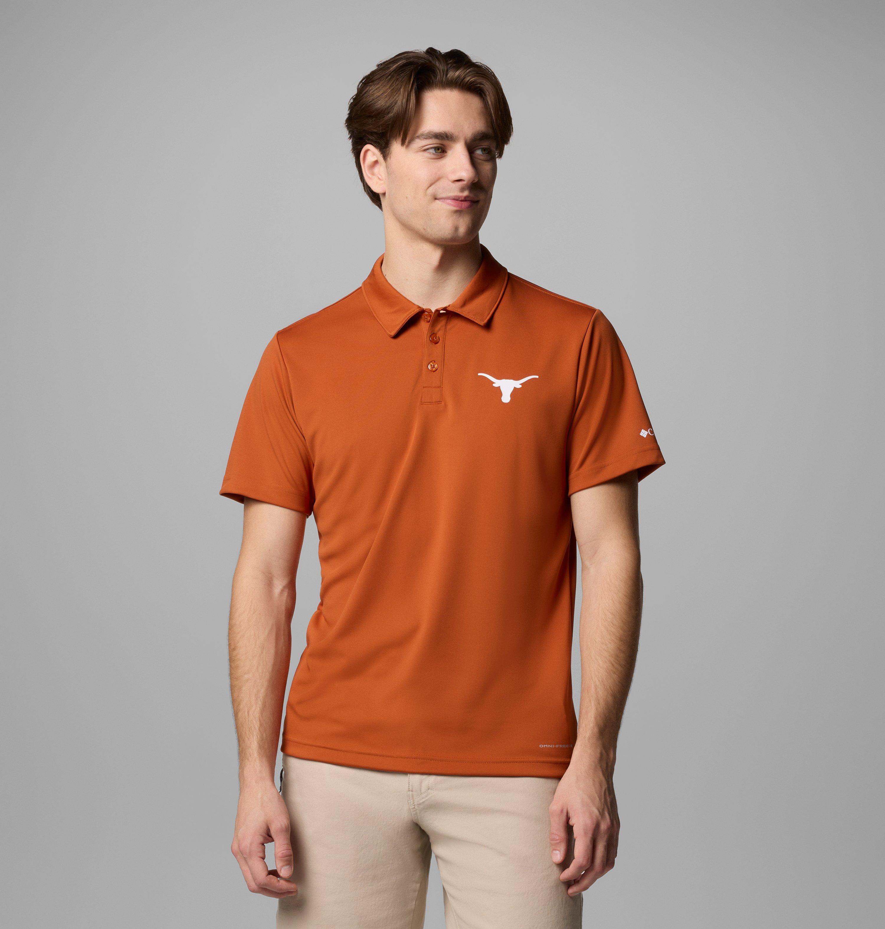 Columbia Men's Collegiate Fair Catch  Polo - Texas-