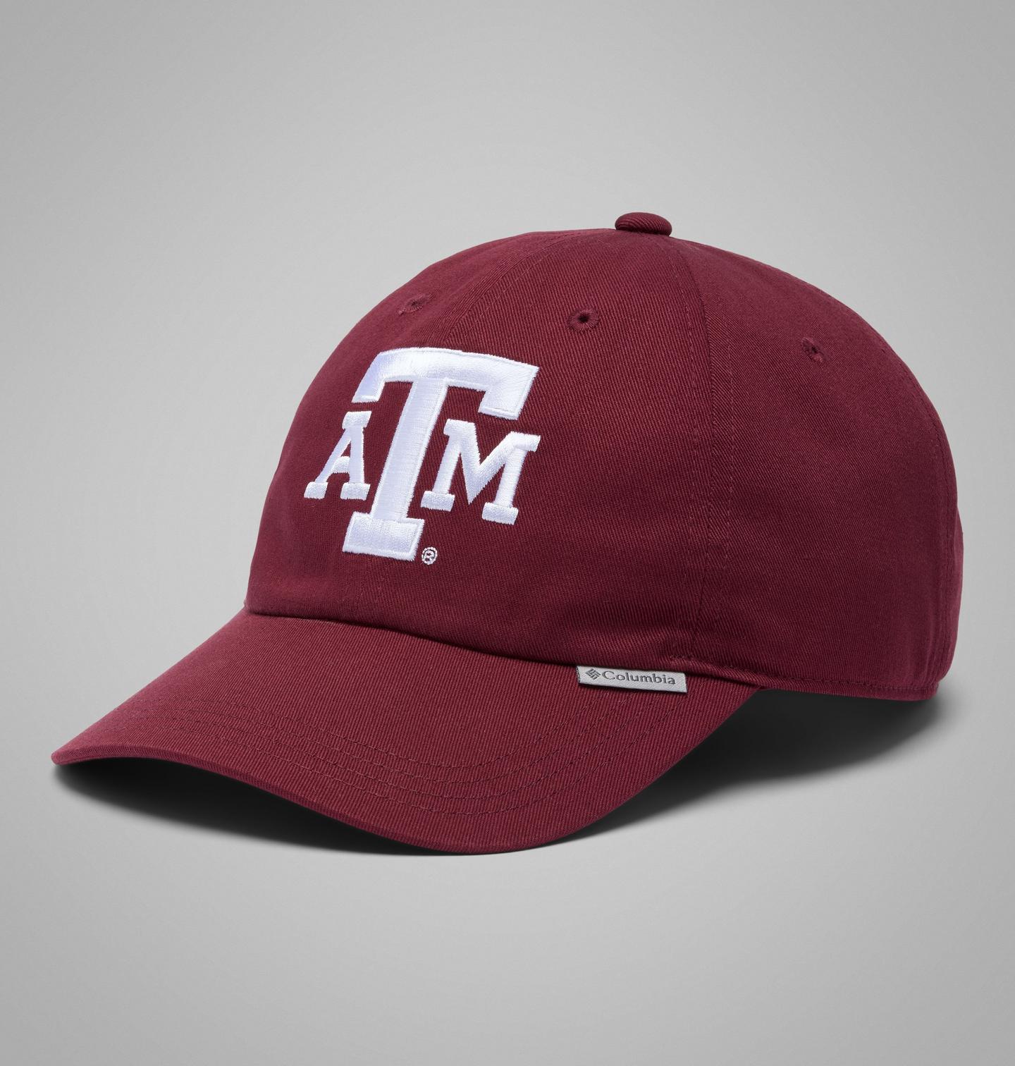 Кепка Columbia Collegiate Provisions Ball - Texas A&M, цвет: Глубокий тёмно-бордовый — фото 1