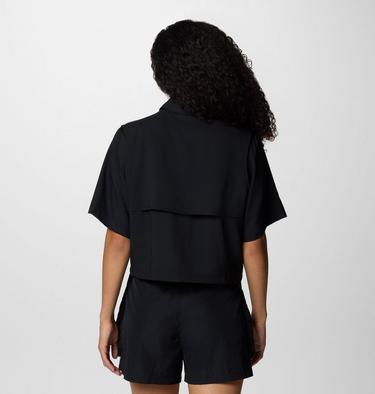 Women's Elevated View Utility Short Sleeve Shirt, Color: Black, image 4