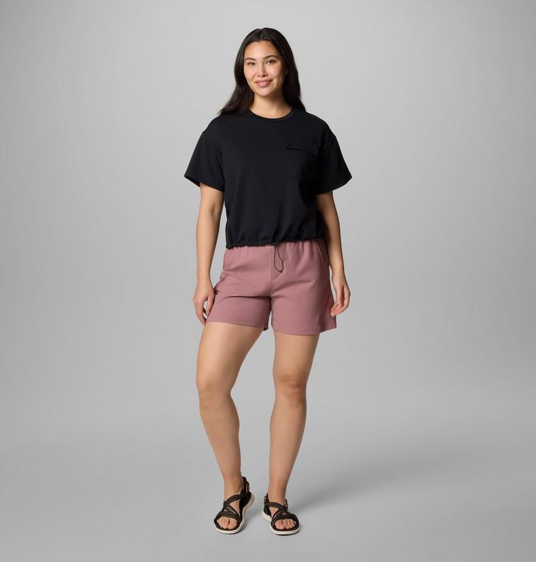Women's Granite Point Knit Technical T-Shirt, Color: Black, image 6