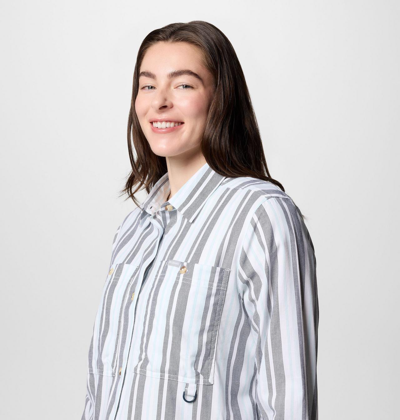 Women's Brea Falls™ Woven Patterned Long Sleeve Shirt 4