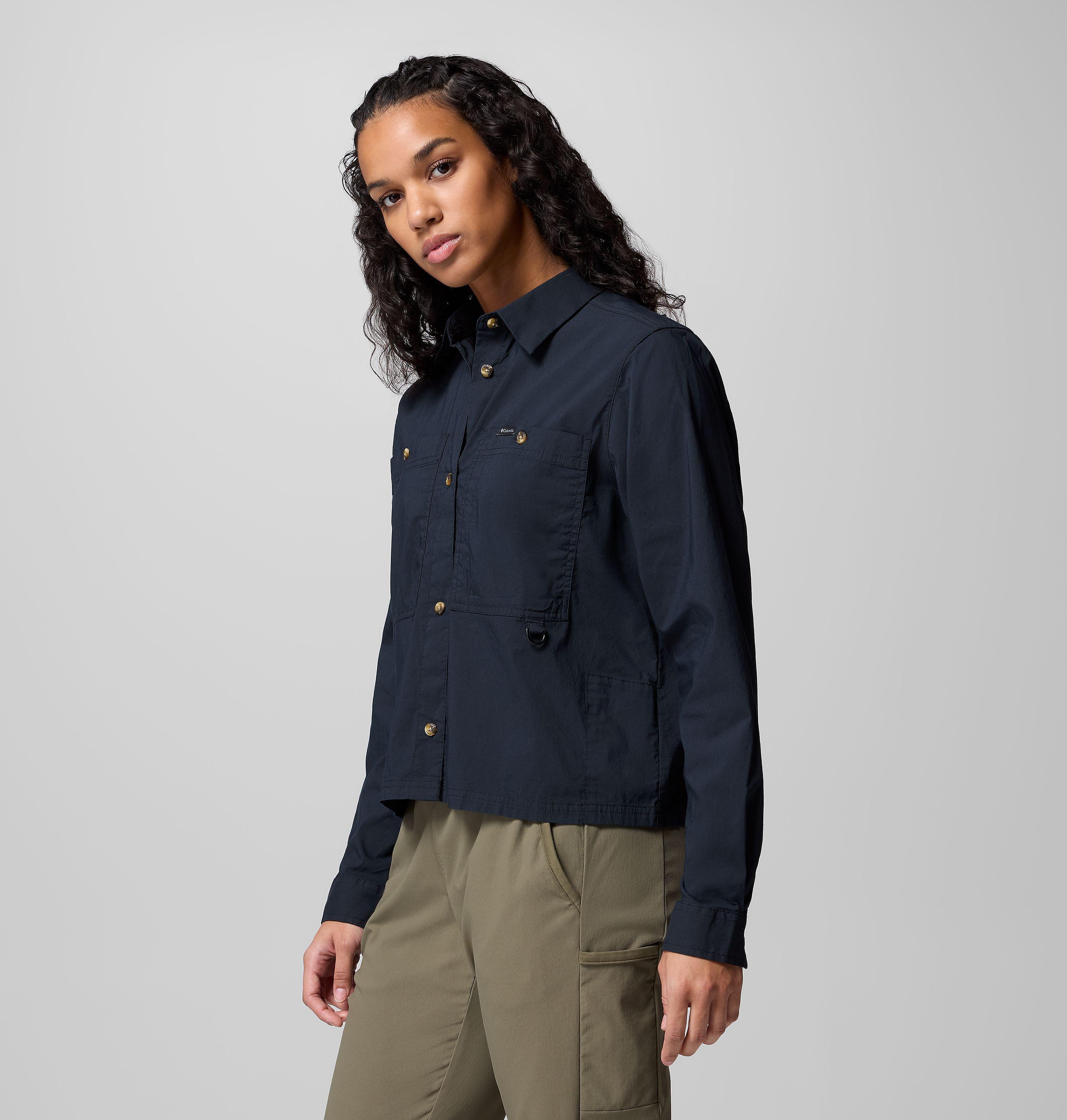 Women's Brea Falls™ Woven Long Sleeve Shirt | 010 | S 3