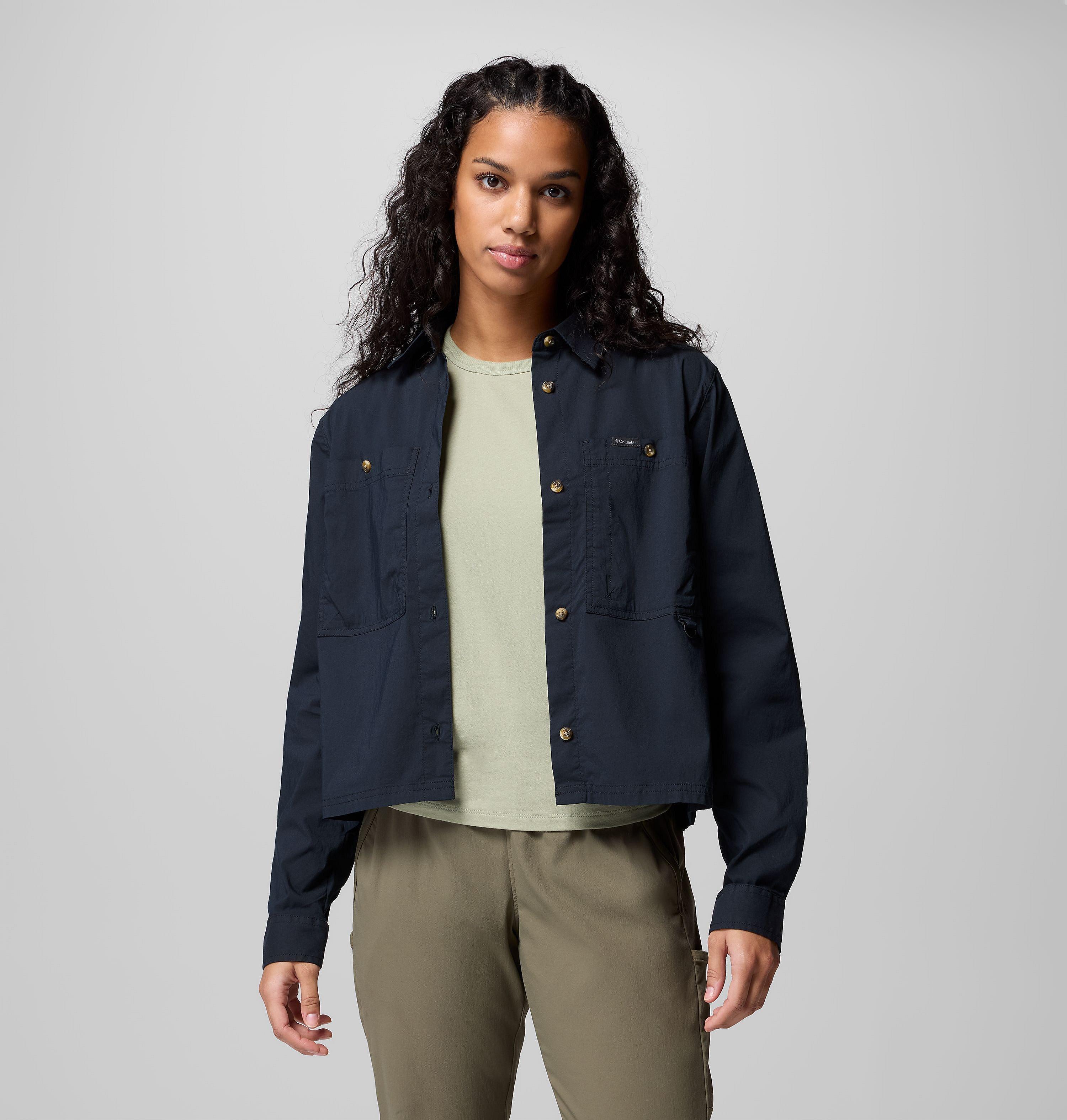 Columbia Women's Brea Falls Woven Long Sleeve Shirt-