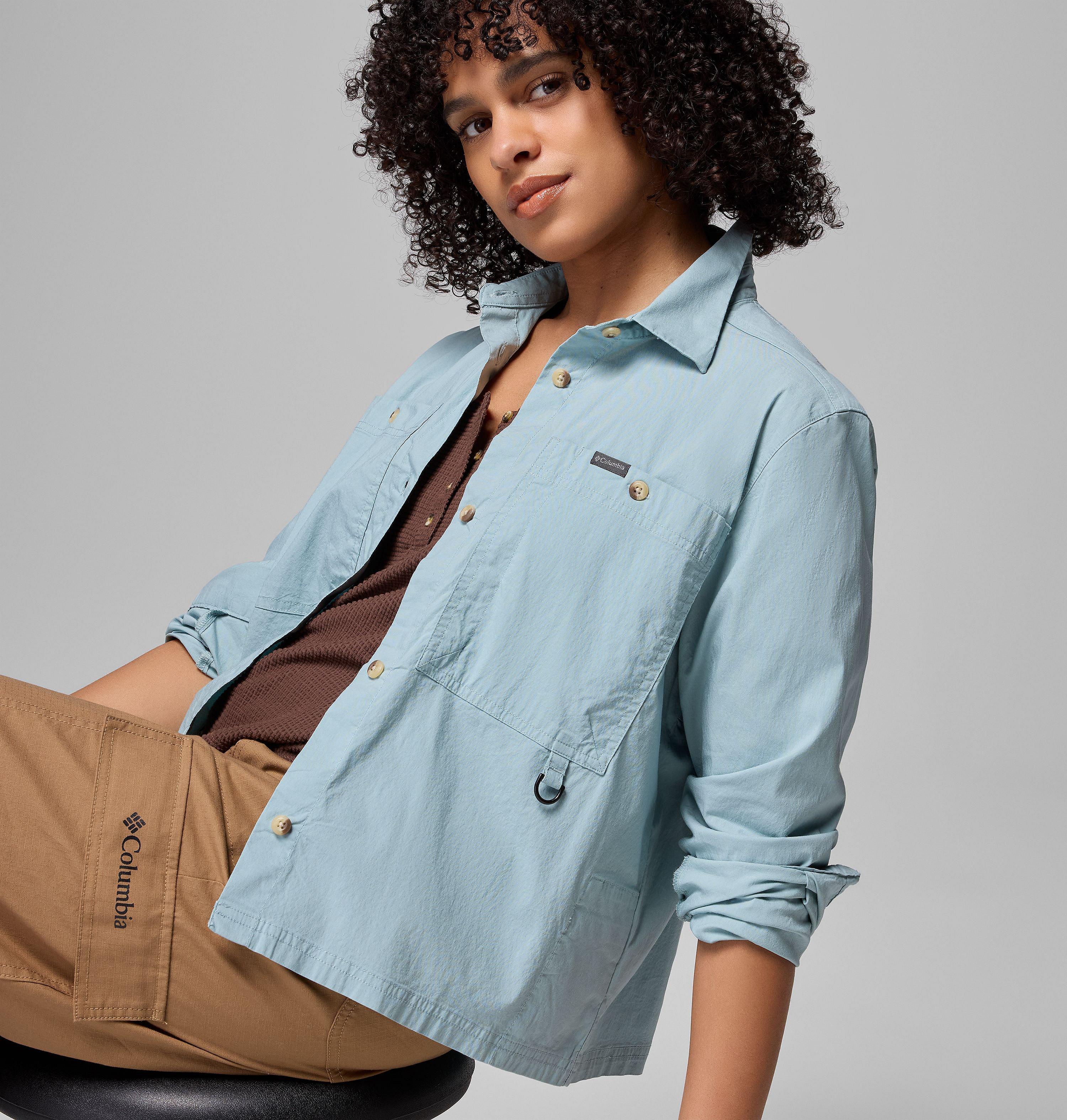 Women's Brea Falls Woven Long Sleeve Shirt 4