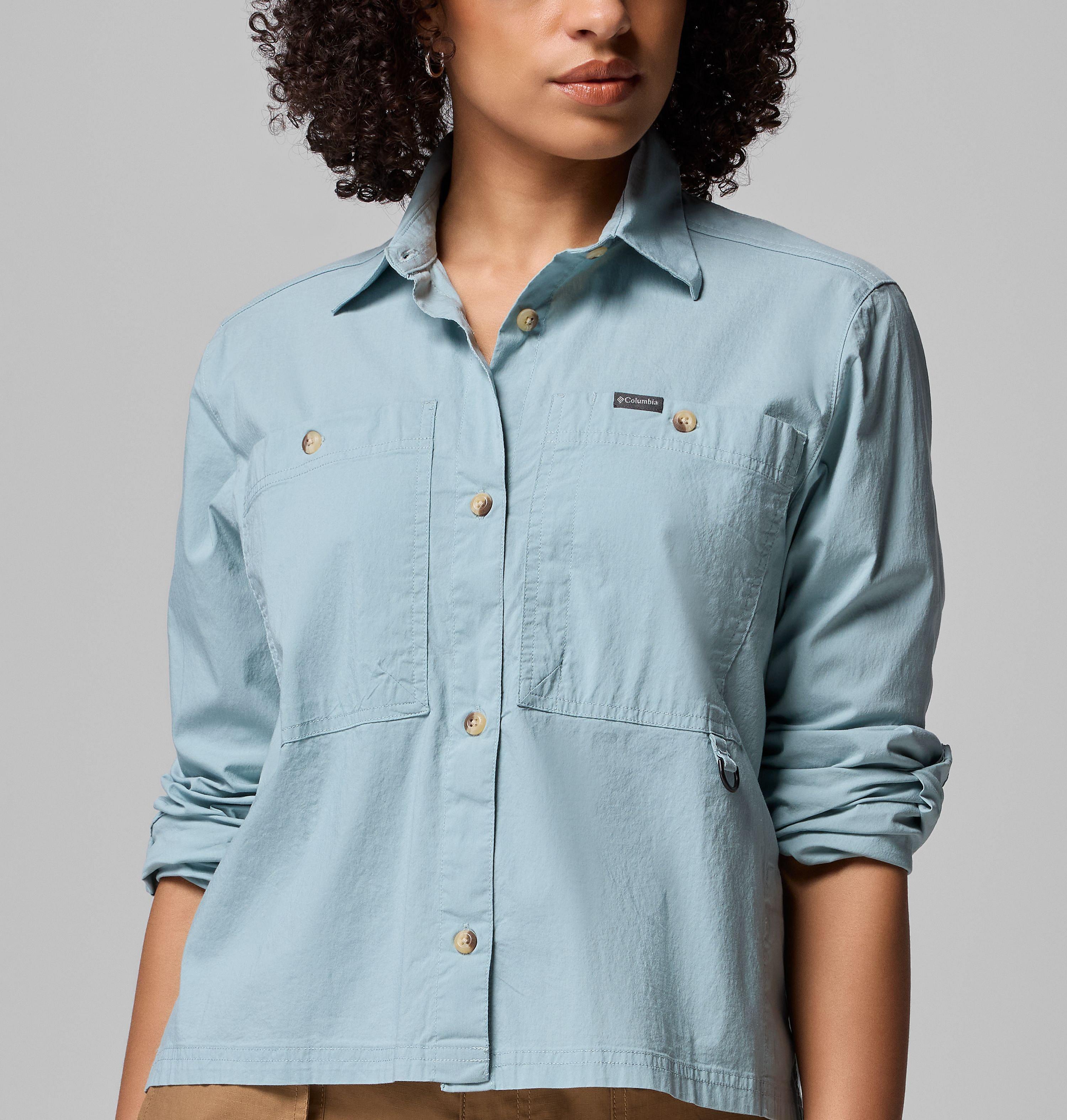 Women's Brea Falls Woven Long Sleeve Shirt 7