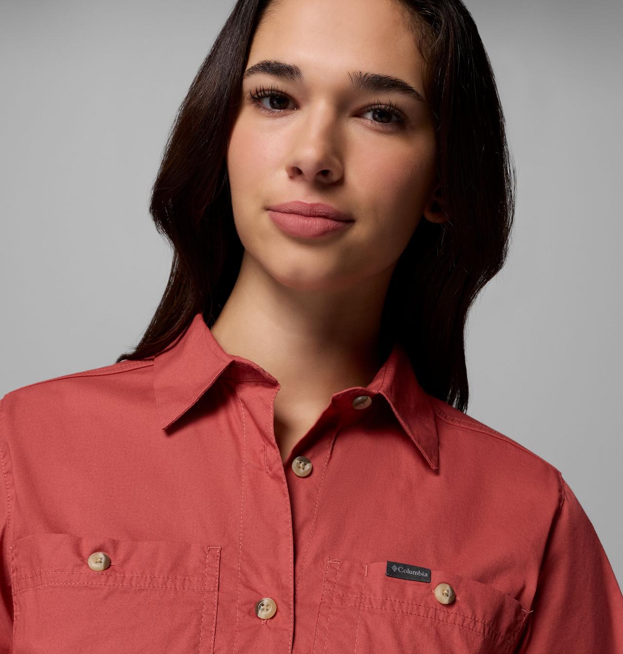 Women's Brea Falls™ Woven Short Sleeve Shirt | 643 | XXL 5