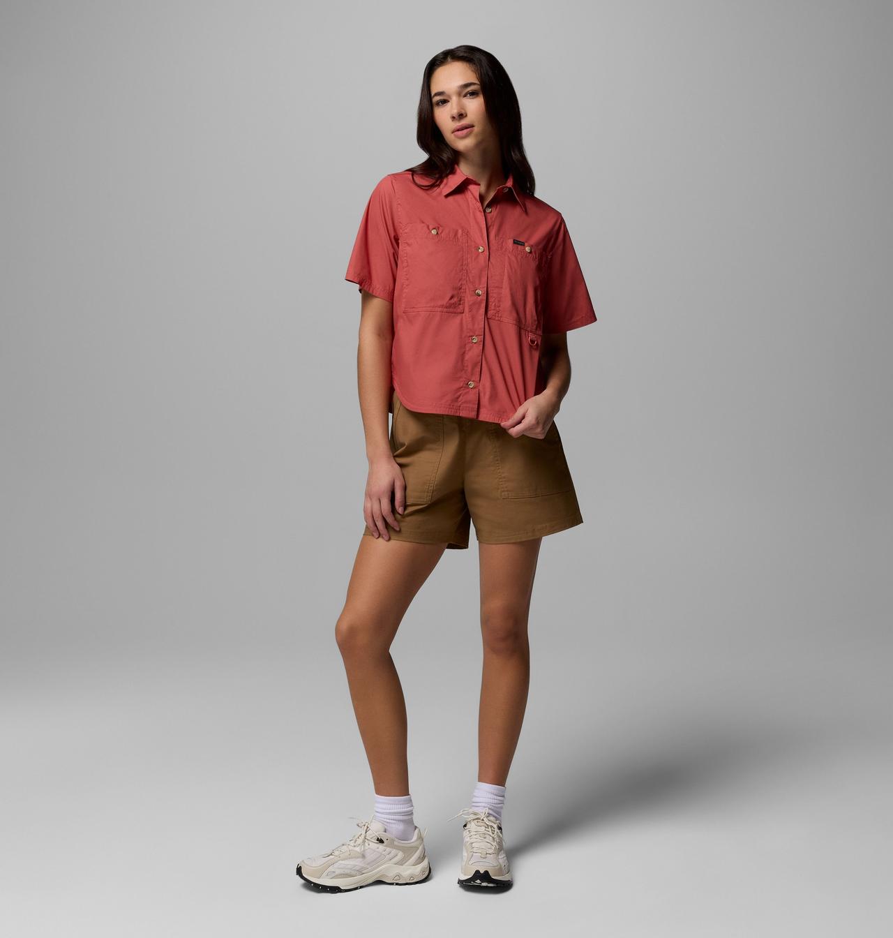 Women's Brea Falls™ Woven Short Sleeve Shirt | 643 | XXL 2