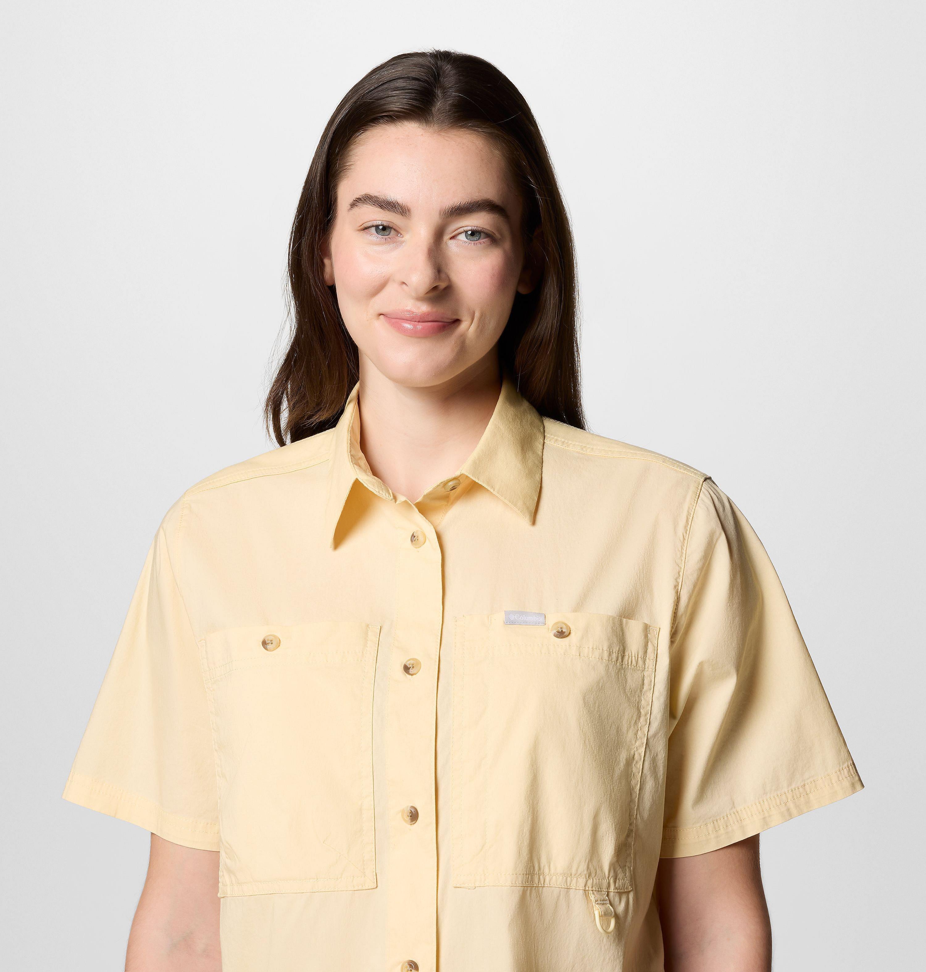 Femme Chemise tissée à manches courtes Brea Falls 4