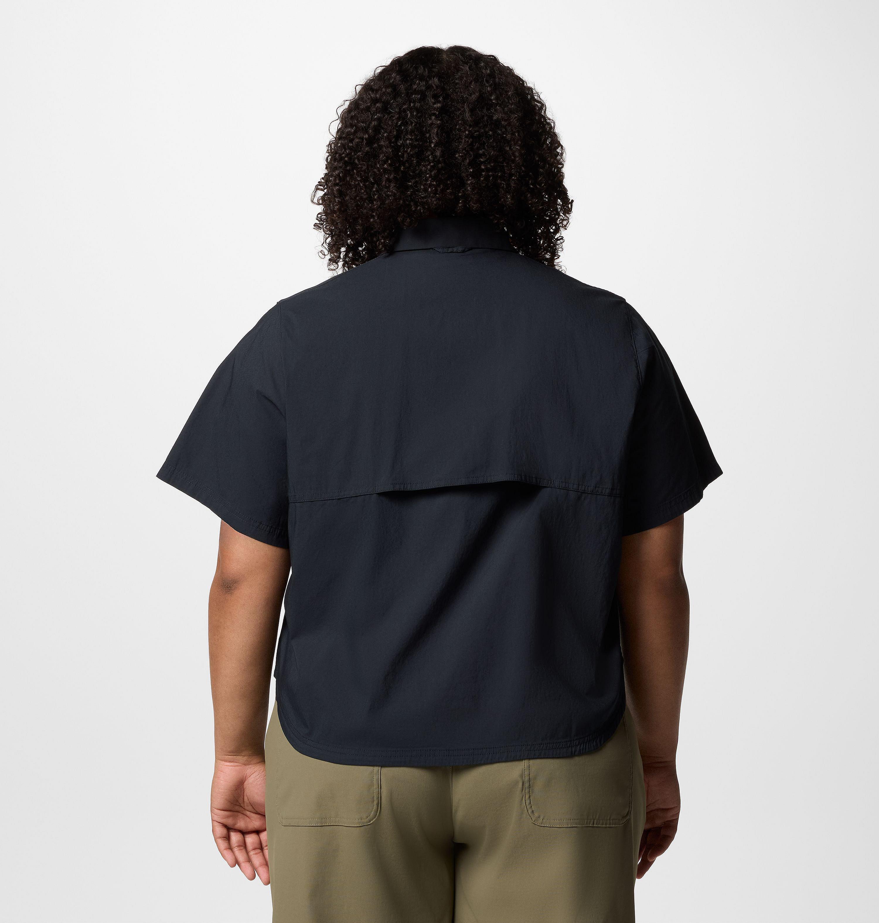 Women's Brea Falls Woven Short Sleeve Shirt - Plus Size 2