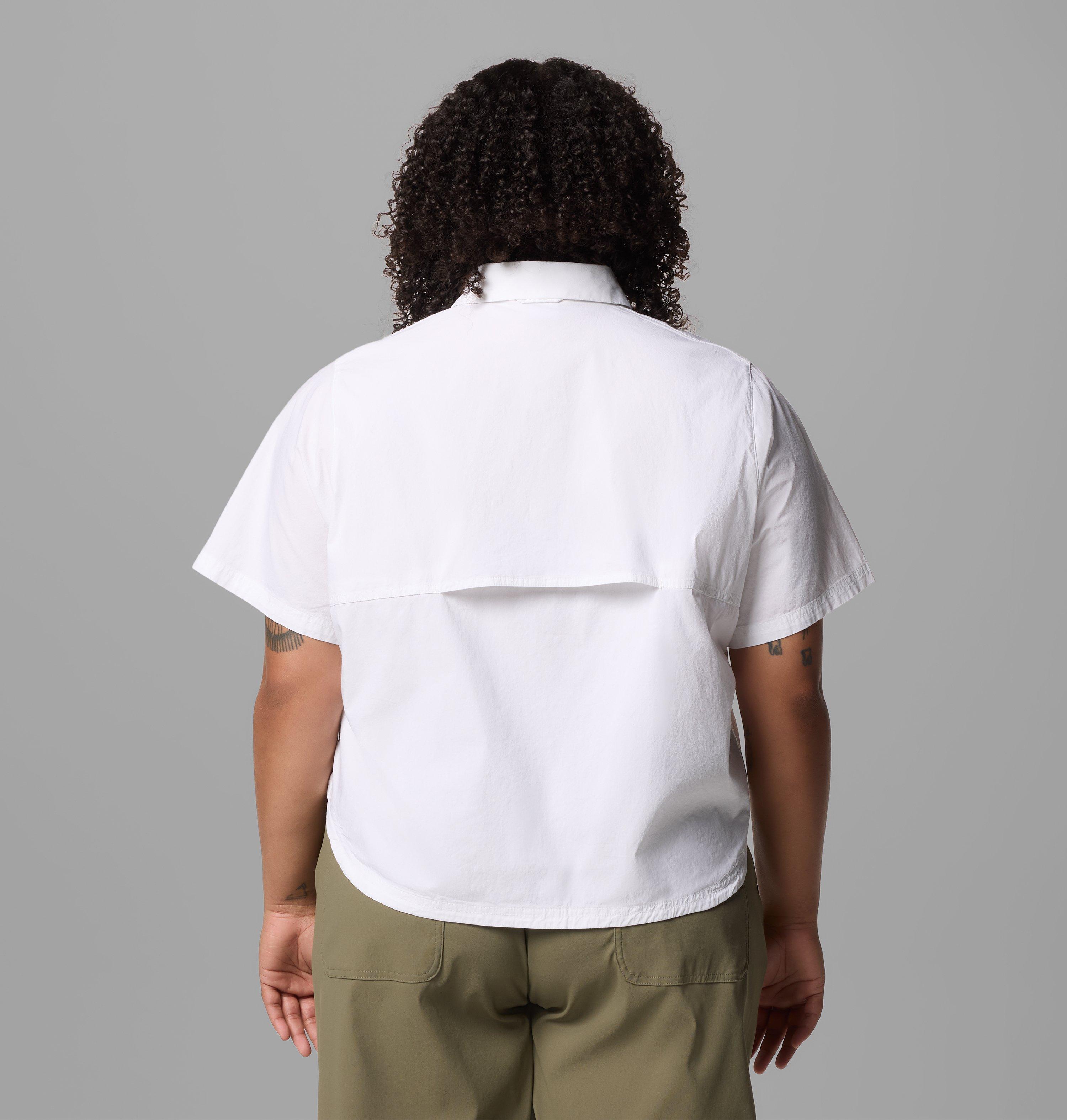 Women's Brea Falls Woven Short Sleeve Shirt - Plus Size 2