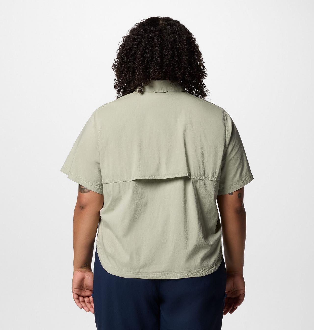 Women's Brea Falls™ Woven Short Sleeve Shirt - Plus Size 2