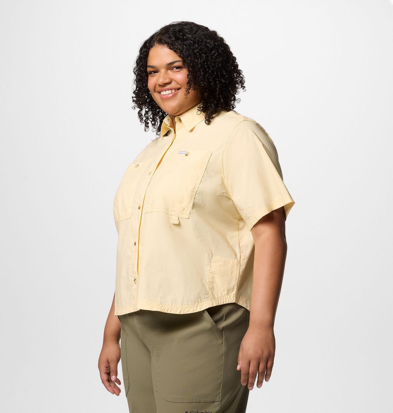 Women's Brea Falls™ Woven Short Sleeve Shirt - Plus Size 3