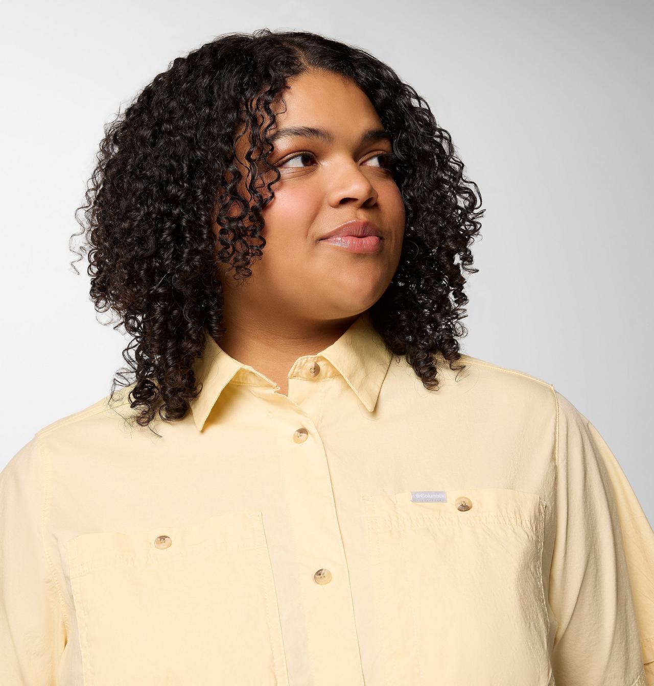 Women's Brea Falls™ Woven Short Sleeve Shirt - Plus Size 4