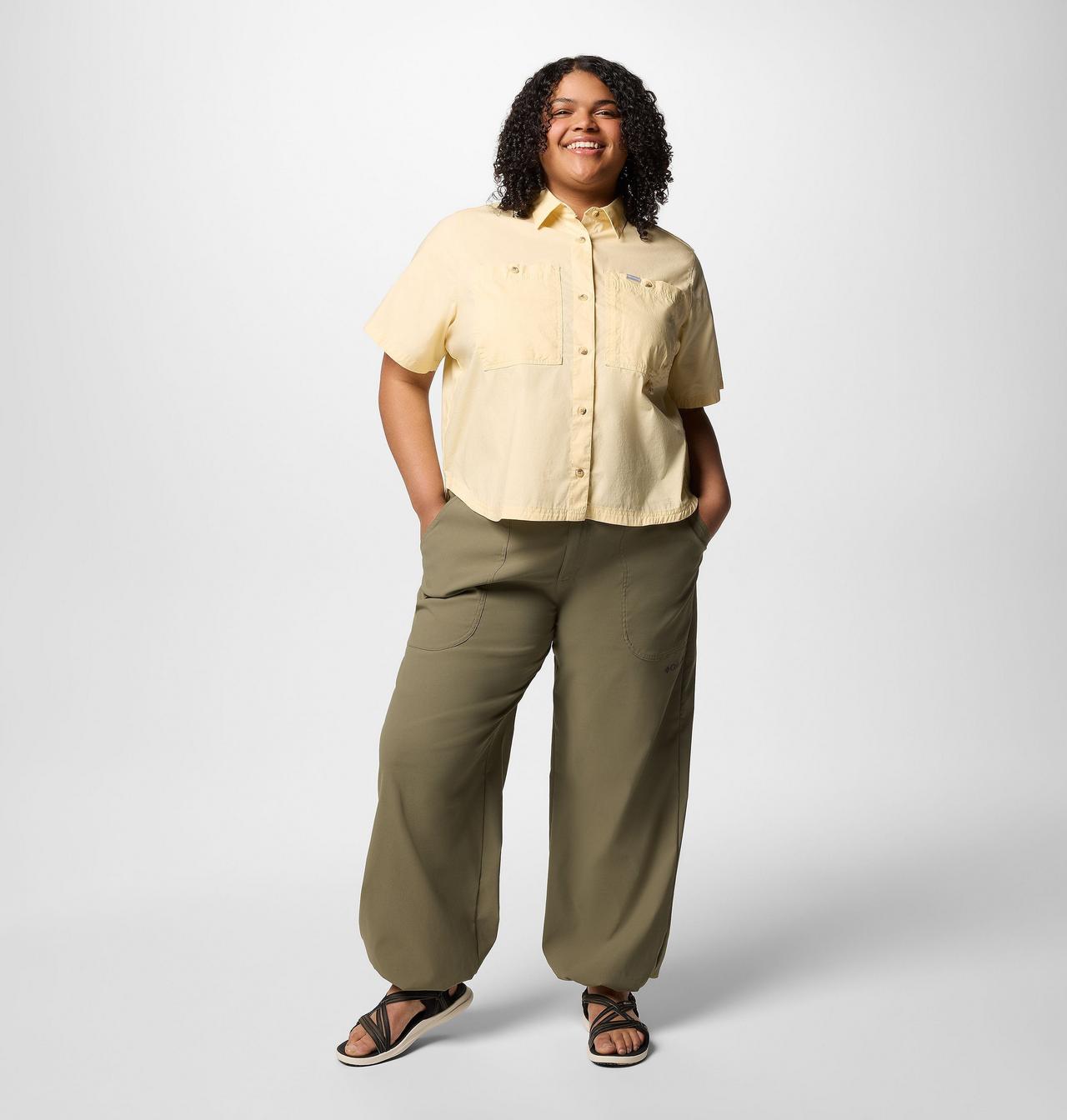 Women's Brea Falls™ Woven Short Sleeve Shirt - Plus Size 6
