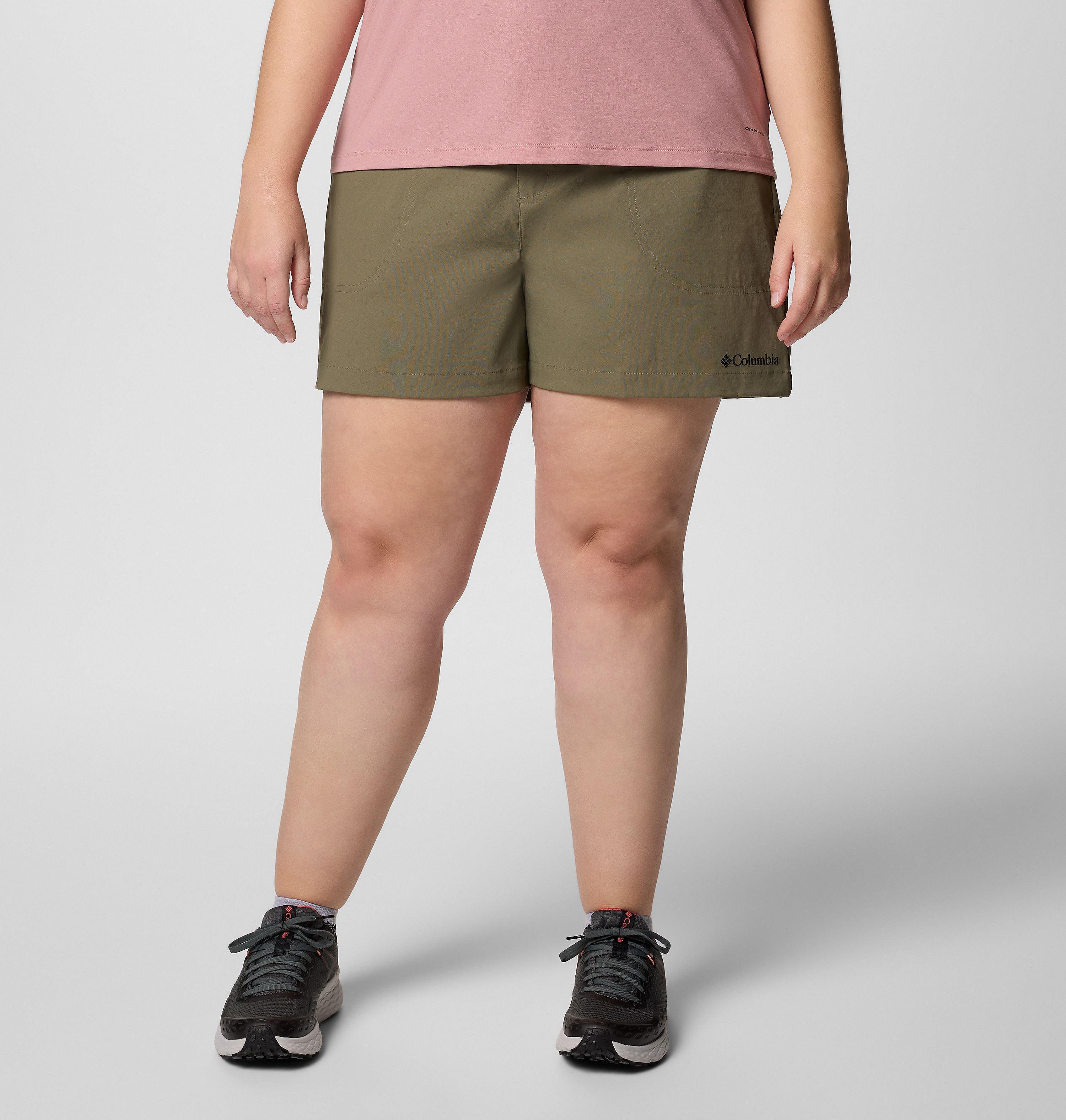 Columbia Women's Brea Falls Nylon Shorts - Plus Size-