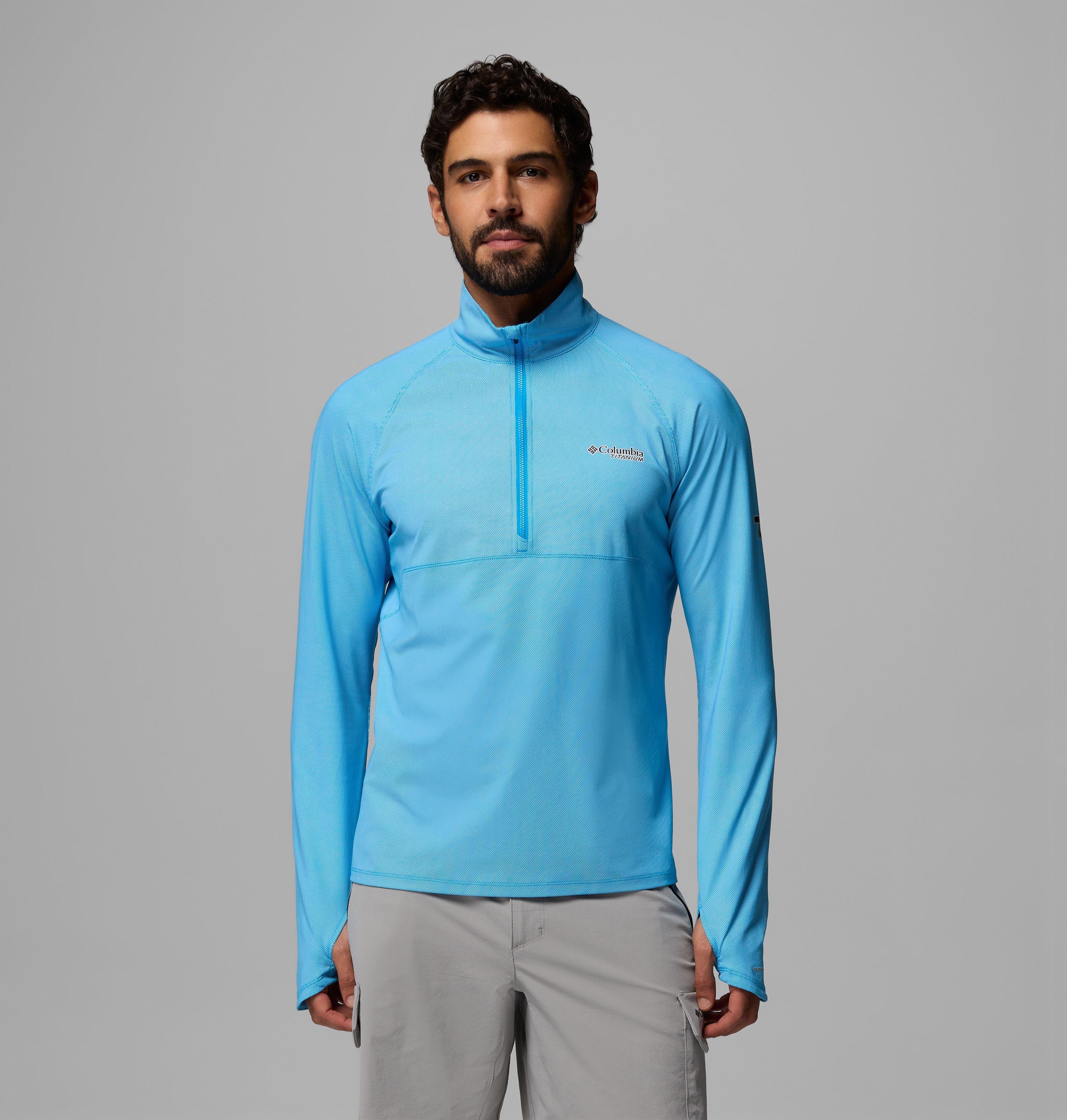 Columbia Men's Summit Valley Long Sleeve Half Zip Shirt-
