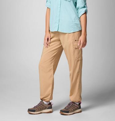 Women's Skien Valley Cargo Hiking Trousers, Color: Canoe, image 8