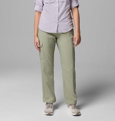 Women's Skien Valley Cargo Hiking Trousers, Color: Safari, image 1